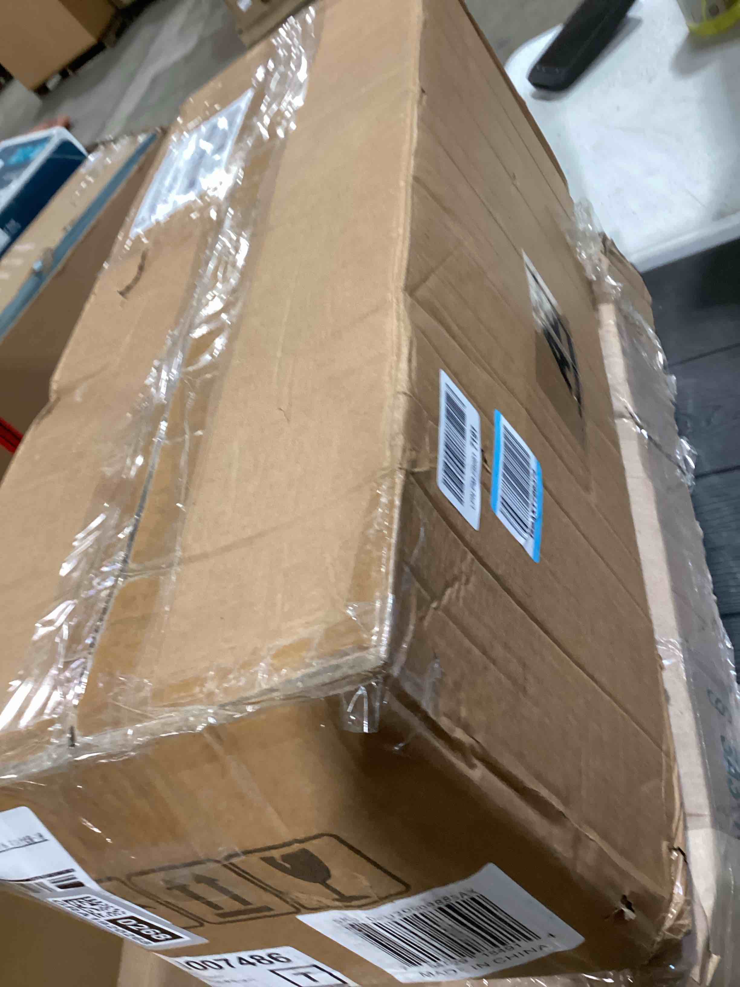 Condition photo showing As Is for AS Headlight Assembly Compatible with 2009 2010 2011 2012 2013 2014 2015 2016 2017 2018 Dodge Ram 1500/10 11 12 13 14 15 16 17 18 Dodge Ram 2500/3500 Pickup QUAD Chrome Housing Pair A-Chrome Housing Amber Reflector Clear Lens