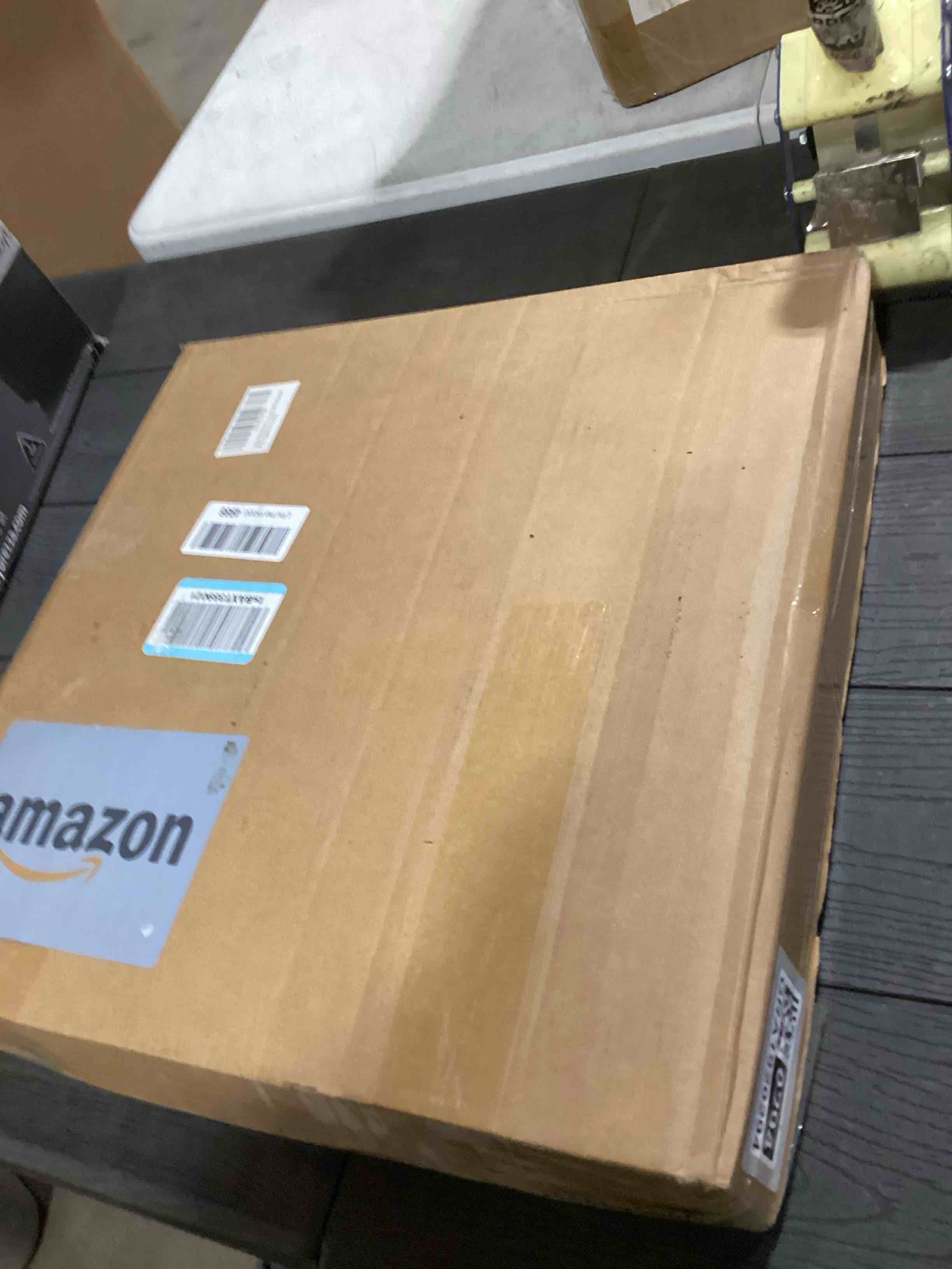 Condition photo showing As Is for Solar Wreath 48 inch, Outdoor Christmas Wreaths Large with 250 LEDs & 8 Lighting Modes, Lighted Holiday Decorations for Outside