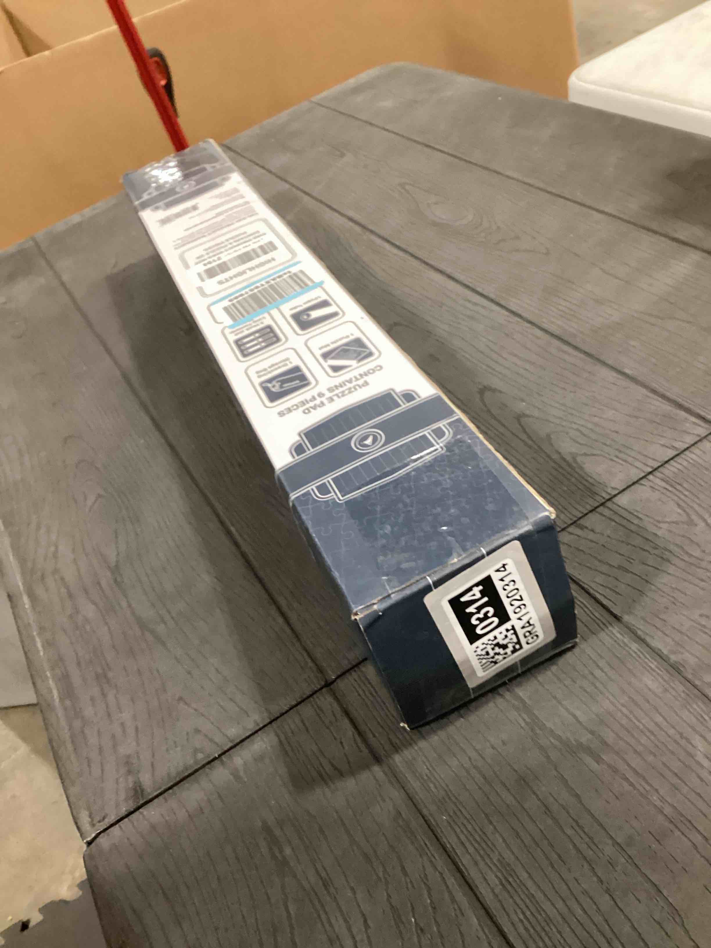 Condition photo showing Good Condition for The Original Newverest Jigsaw Puzzle Mat Roll Up, Saver Pad 46” x 26” Portable Keeper Up to 1500 Pieces with Non-Slip Rubber Bottom & Smooth Top + 3 Puzzle Sorting Trays & Travel-Friendly Storage Bag 1500pcs