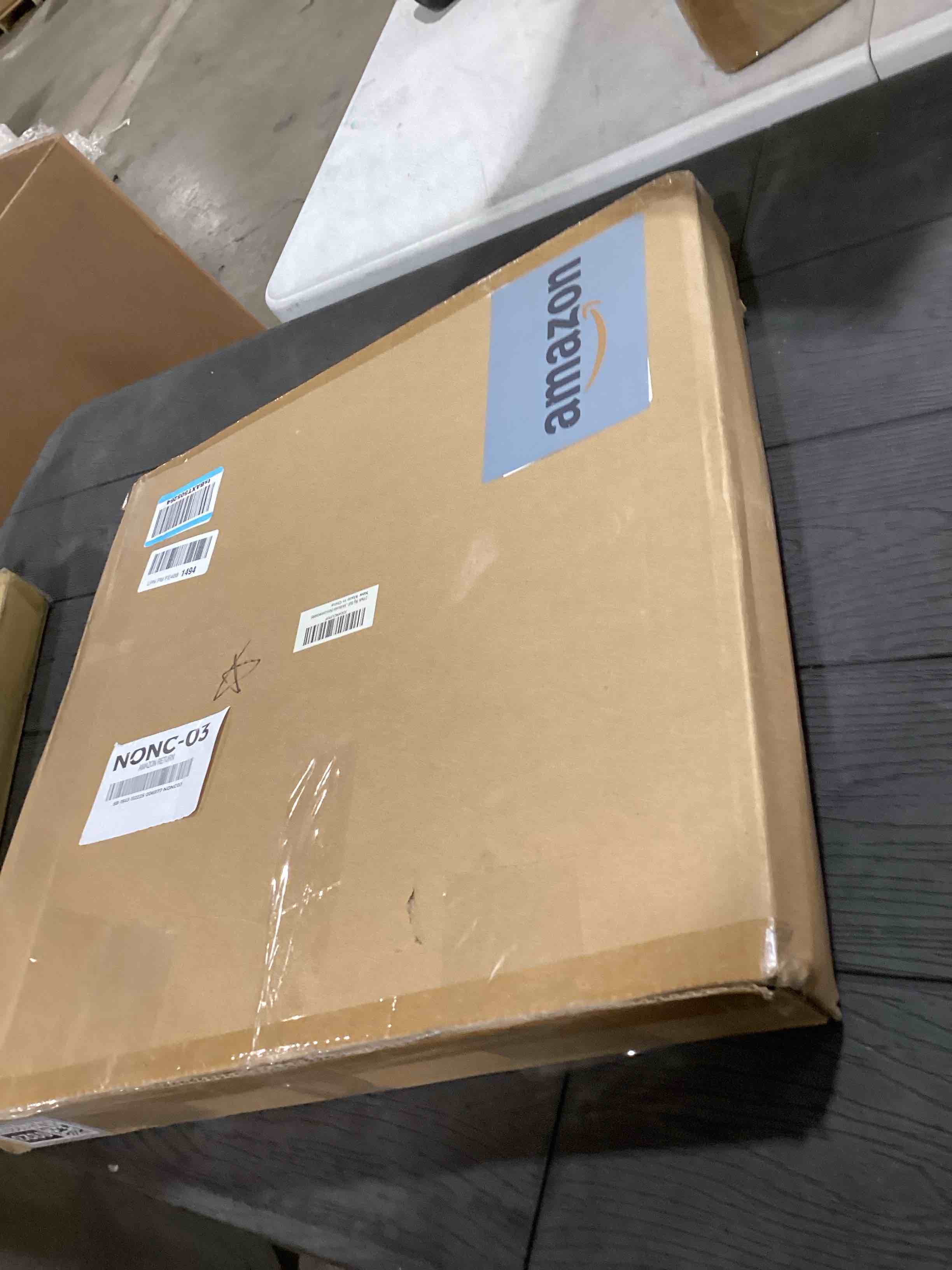 Condition photo showing Good Condition for Joomer 2 Pack Christmas Big Ball Lights, 20IN & 18IN Foldable Metal Sphere Lights Waterproof with Timer, Plug-in Hanging Tree Globe Light for Christmas Decorations-Multicolor (Non-connectable) Multicolor Plugin (20in+18in)