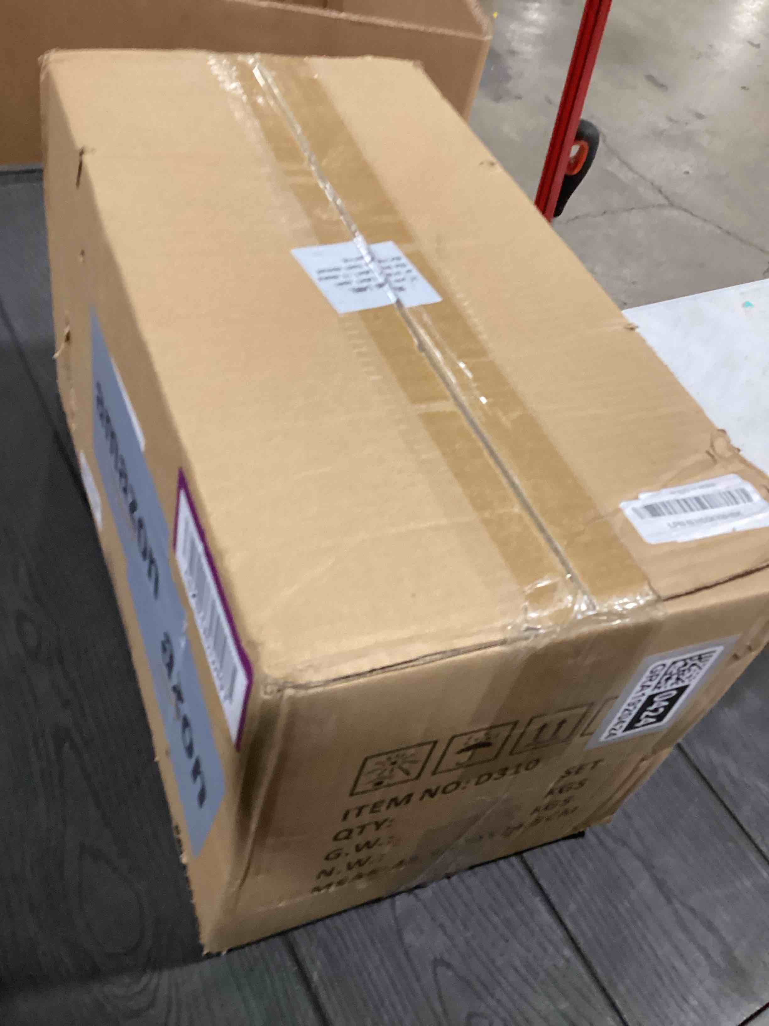 Condition photo showing As Is for ORYX Watch Winders for 3/6 Automatic Watches Wooden Rotating Watch Box 15 Rotation Modes Setting Display Case with LED Light, AC or USB Powered Super Quiet Mabuchi Motor