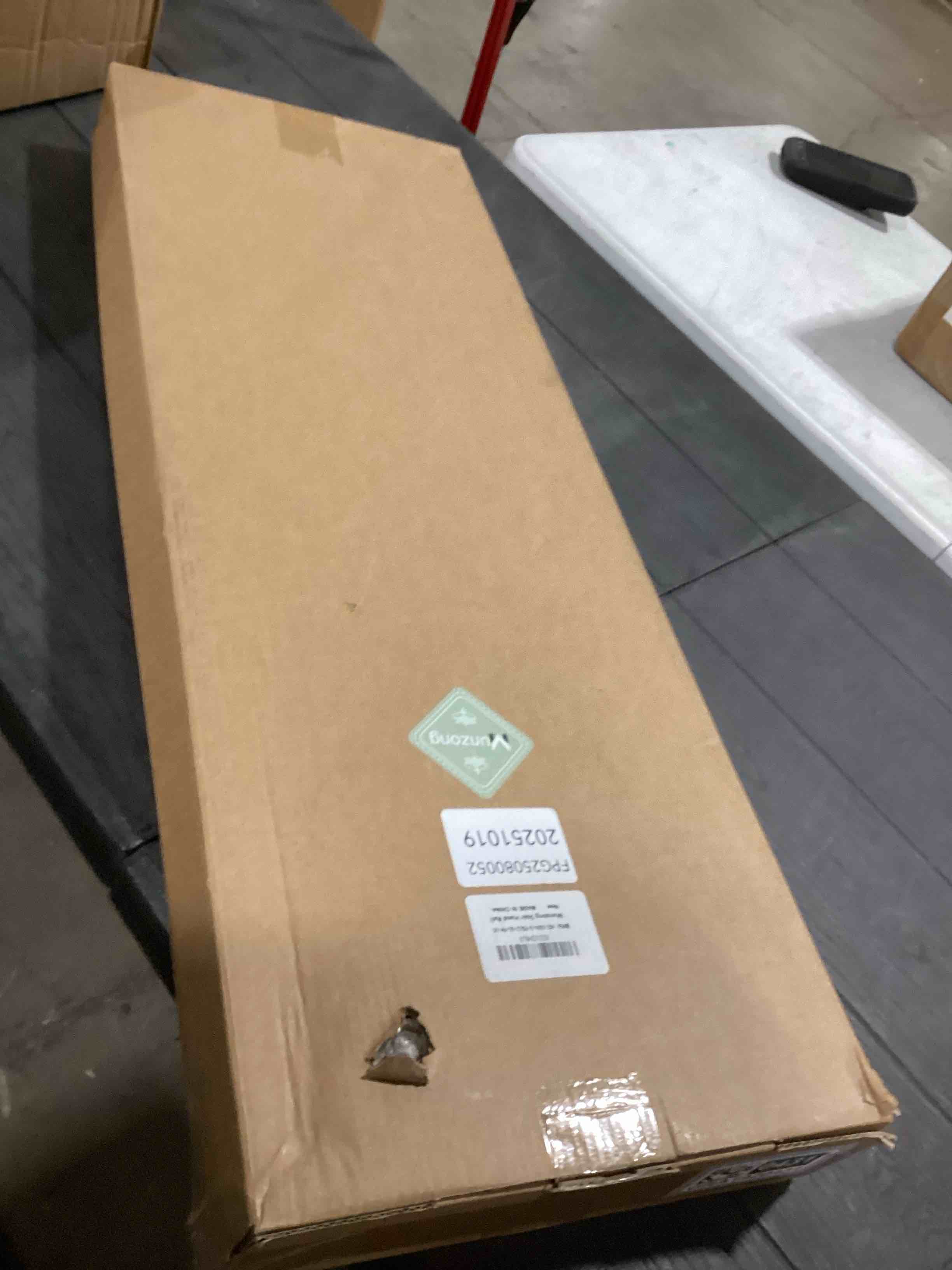Condition photo showing Good Condition for Toilet Grab Bar 30.3 Inch, Munzong Anti-Slip Handicap Grab Bars with Paper Holder, Flip-Up Bathroom Toilet Safety Rails, Stainless Steel Knurled Support handrails for Seniors Elderly Disabled Pregnant 32 Inch Satin Nickel