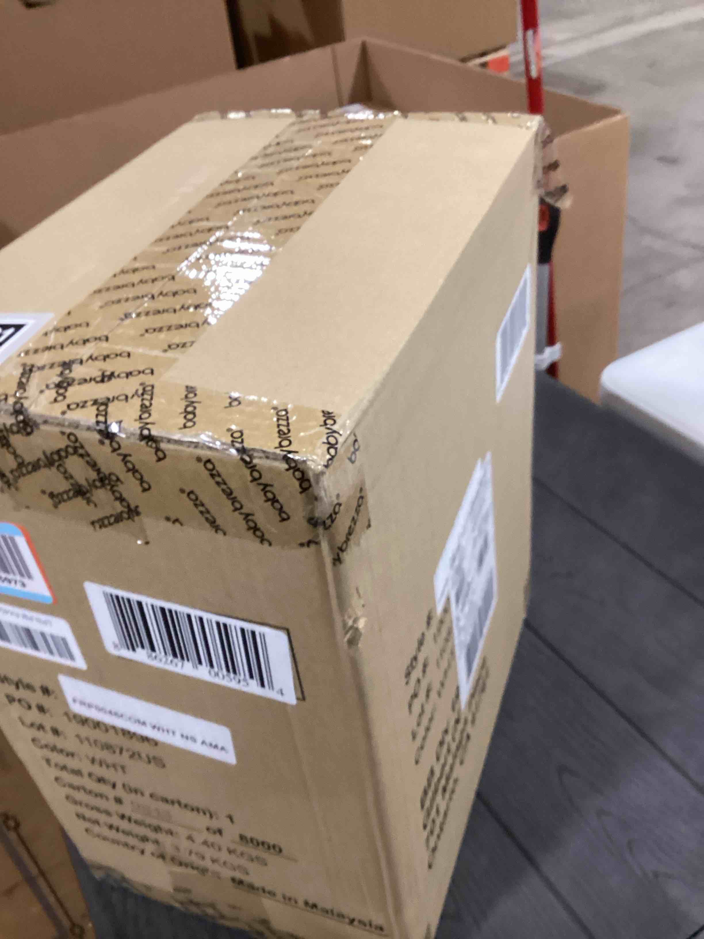 Condition photo showing As Is for Baby Brezza New and Improved Formula Pro Advanced Formula Dispenser Machine - Automatically Mix a Warm Formula Bottle Instantly - Easily Make Bottle with Automatic Powder Blending, White