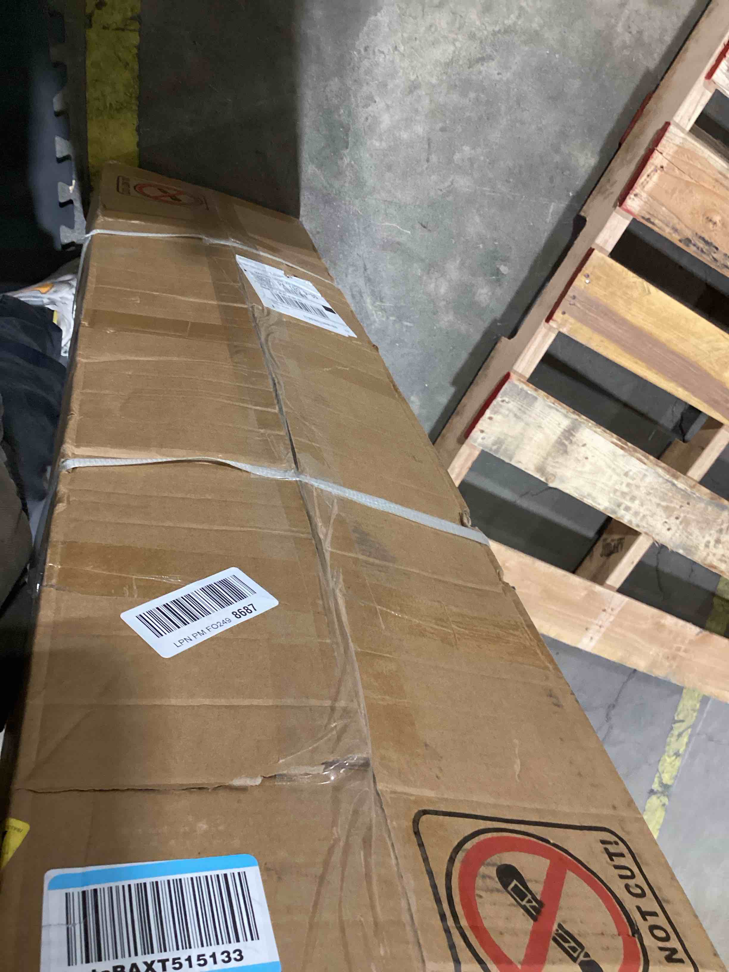 Condition photo showing As Is for Gymnastics Bar for Kids Girls Ages 3-15 with Ring for Home Indoor Training Equipment- Steady Steel Construction, Anti-Slip, Easy to Assemble, 3' to 5' Adjustable Height 4.8FT WITH RING PURPLE