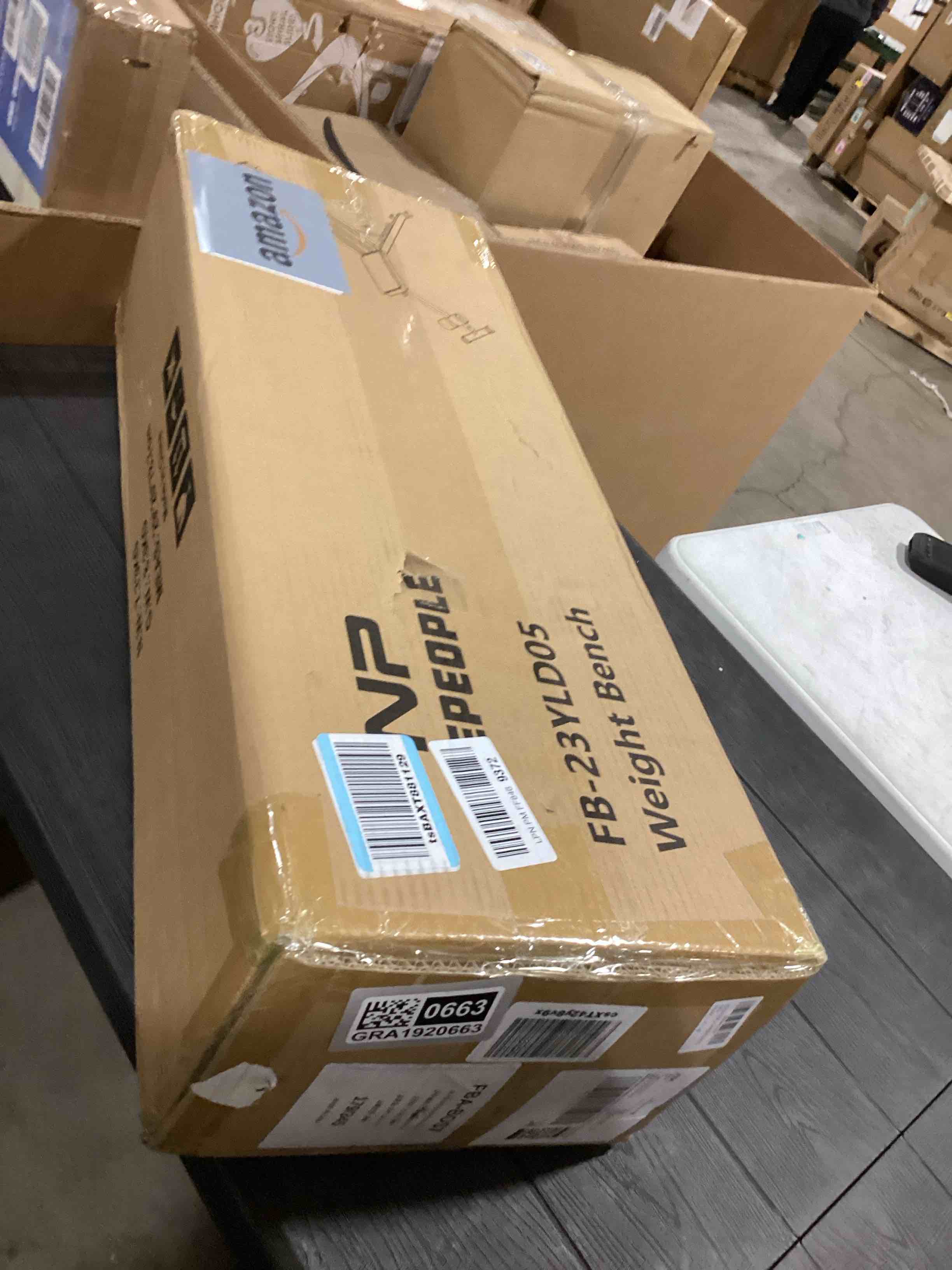 Condition photo showing Good Condition for NICEPEOPLE Basic Weight Bench for Home Gym, 8 Backrests Adjustable Bench with 660LBS Weight Capacity for Chest Shoulders Arms Muscles, Foldable and Compact for Small Space Apartment Room