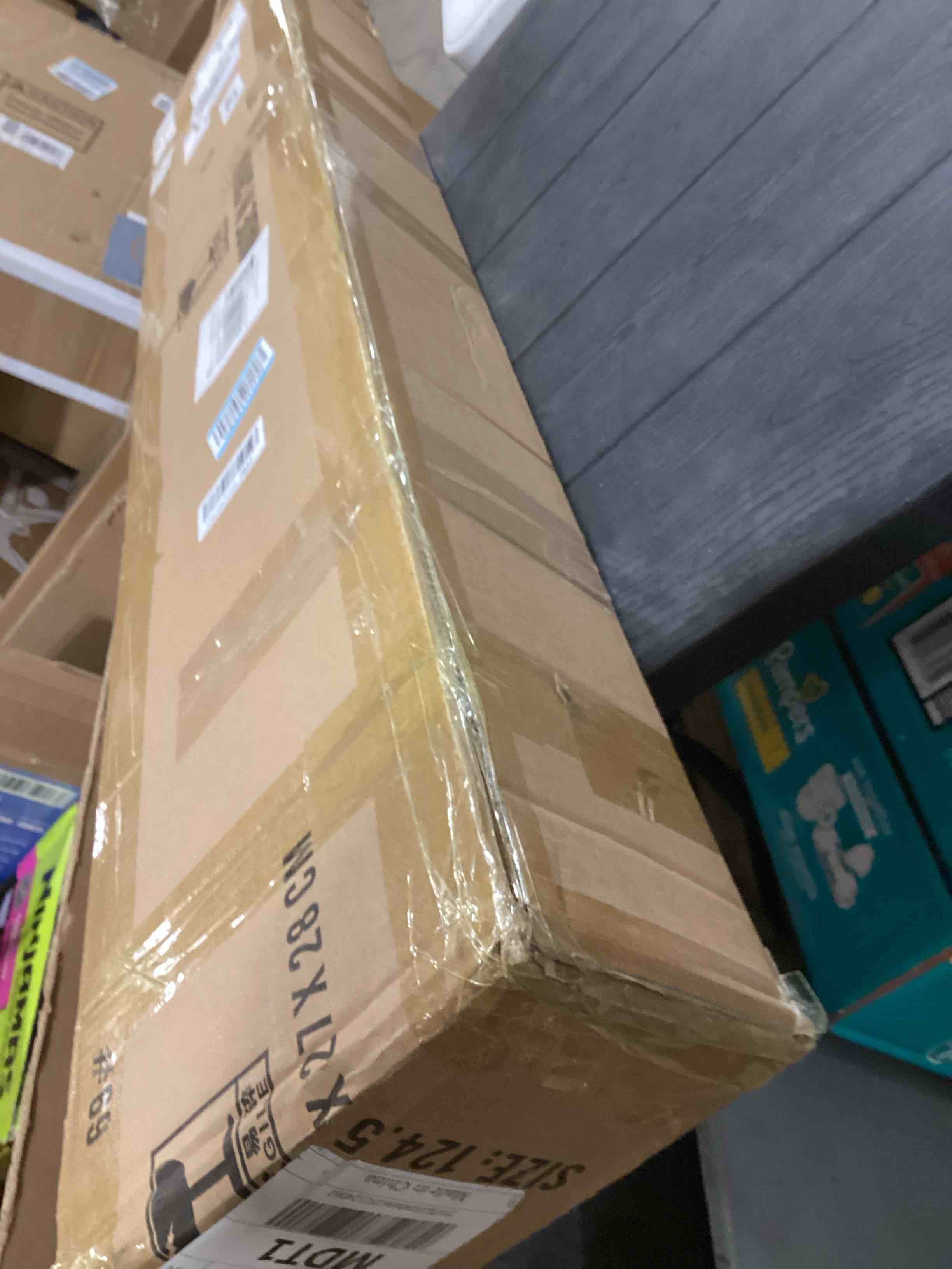 Condition photo showing Good Condition for Pangda 2 Pcs Flat Top Bollard Covers Yellow and Red Bollard Post Sleeve for Home Parking Fence Pole Pipe (5" X 52")