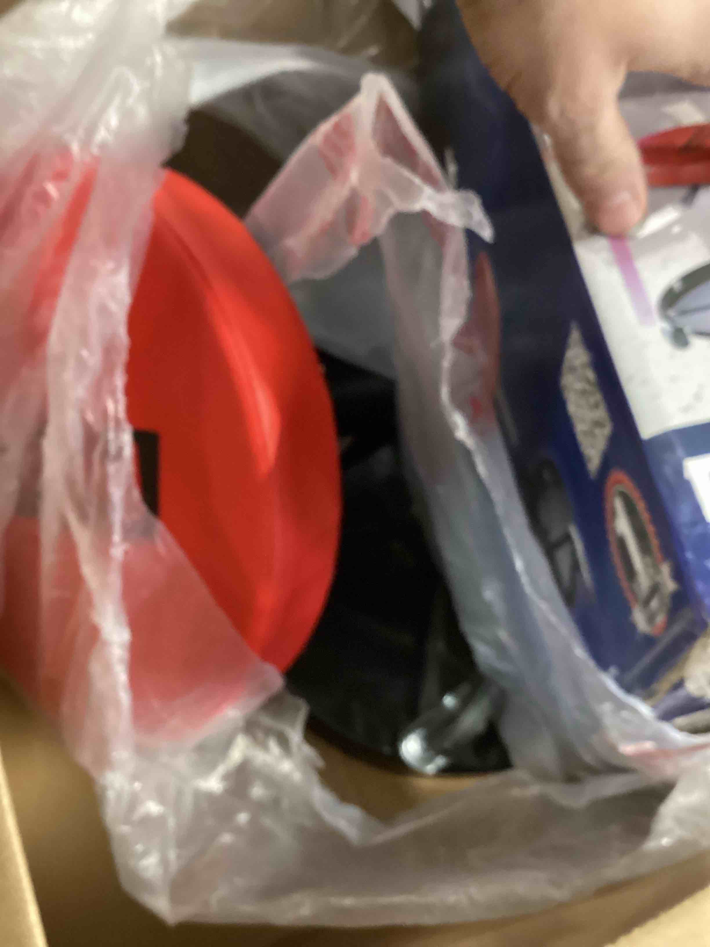 Condition photo showing As Is for Pro-Lift C-3001 Pneumatic Chair with 300 lbs Capacity – Black / Red