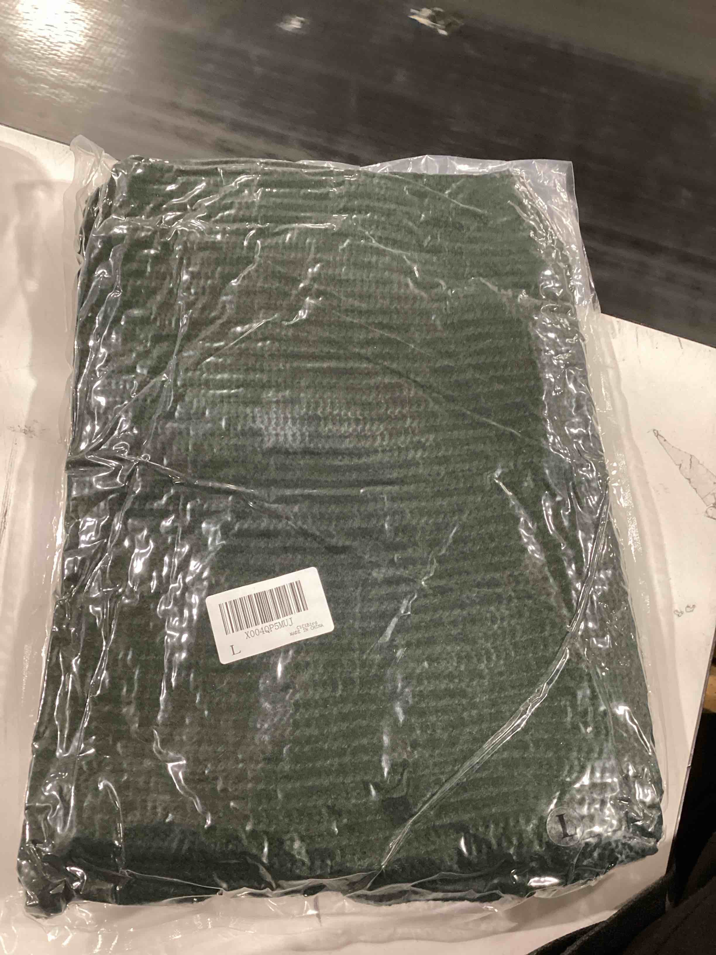 Condition photo showing Good Condition for CiCiBird Womens 2025 Fall Hooded Cardigan Sweaters Cable Knit Open Front Coatigan Long Sleeve Sweater Coat with Pockets Army Green Large