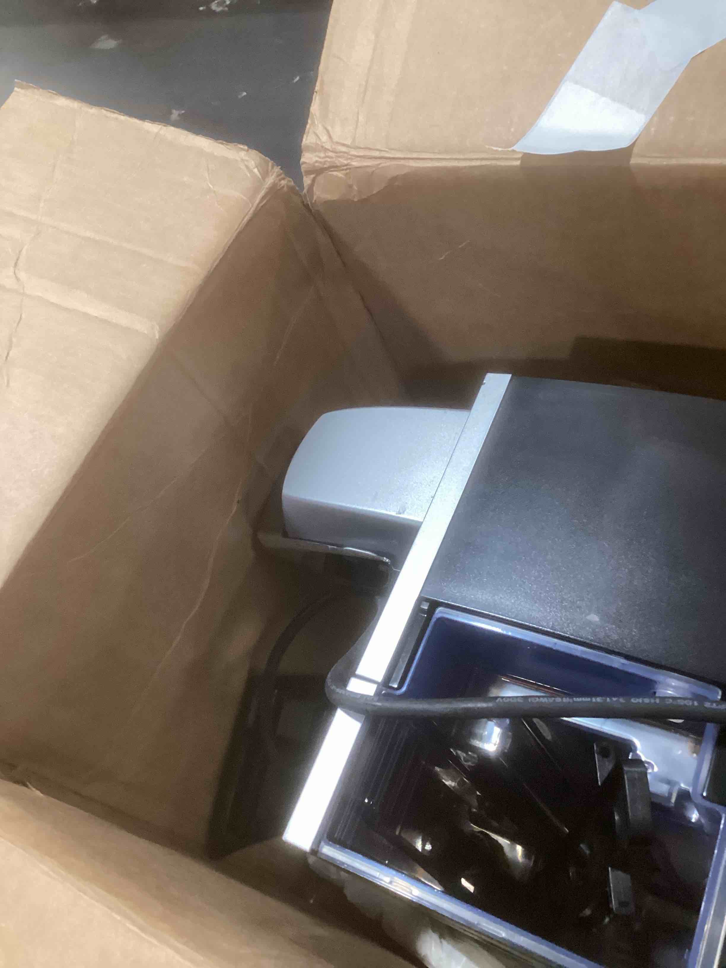 Condition photo showing As Is for Keurig K155 Office Pro Single Cup Commercial K-Cup Pod Coffee Maker, Silver