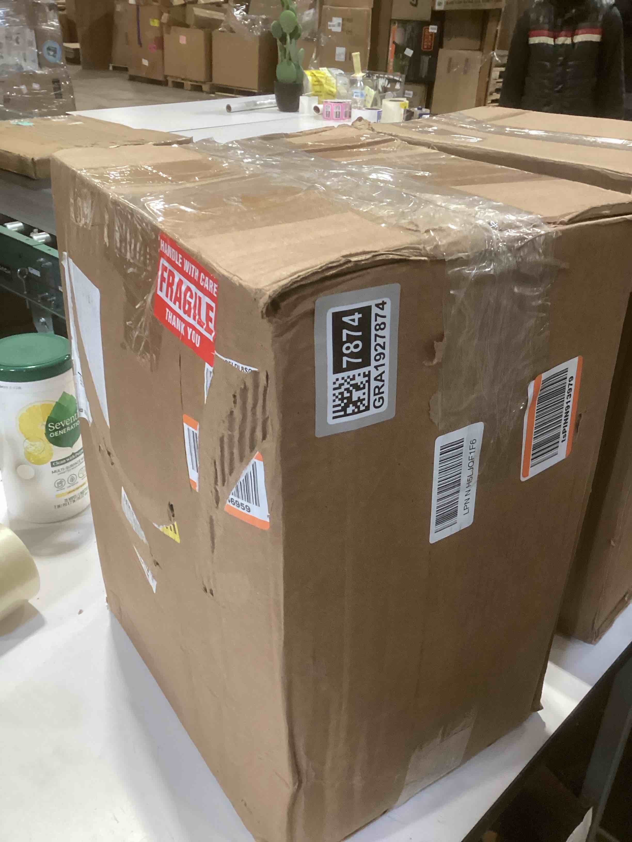 Condition photo showing As Is for Keurig K-Classic Single Serve K-Cup Pod Coffee Maker, with 3 Brew Sizes, 48oz Removable Reservoir, Black