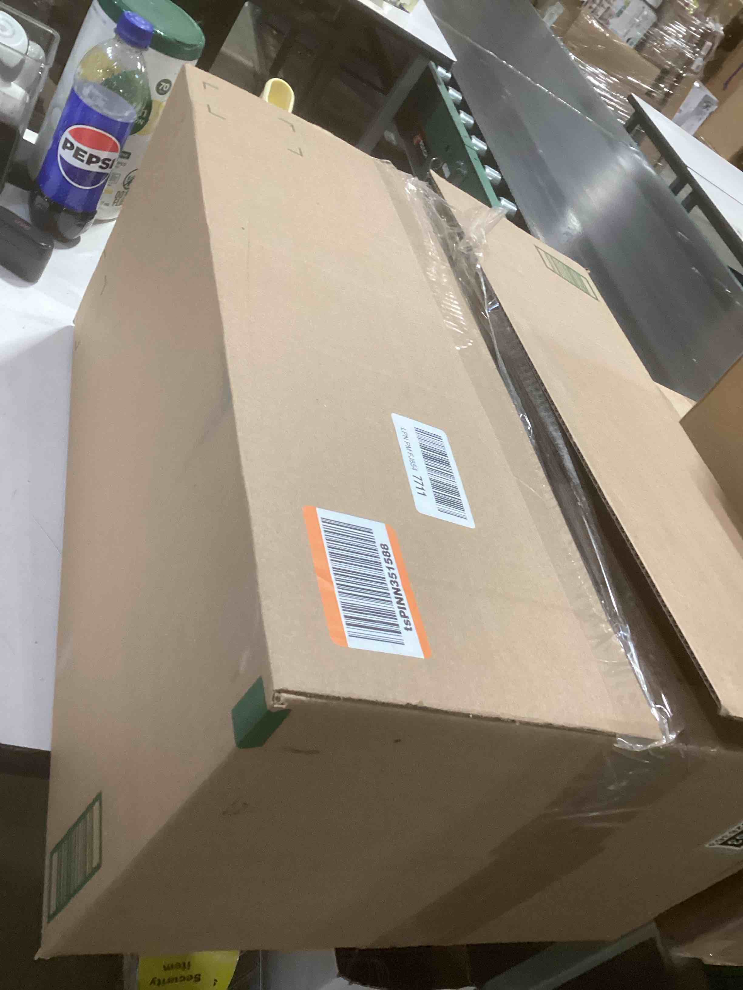 Condition photo showing As Is for Keurig K-Express Single Serve K-Cup Pod Coffee Maker, 3 Brew Sizes, Strong Button Feature, 42oz Removable Reservoir, Black