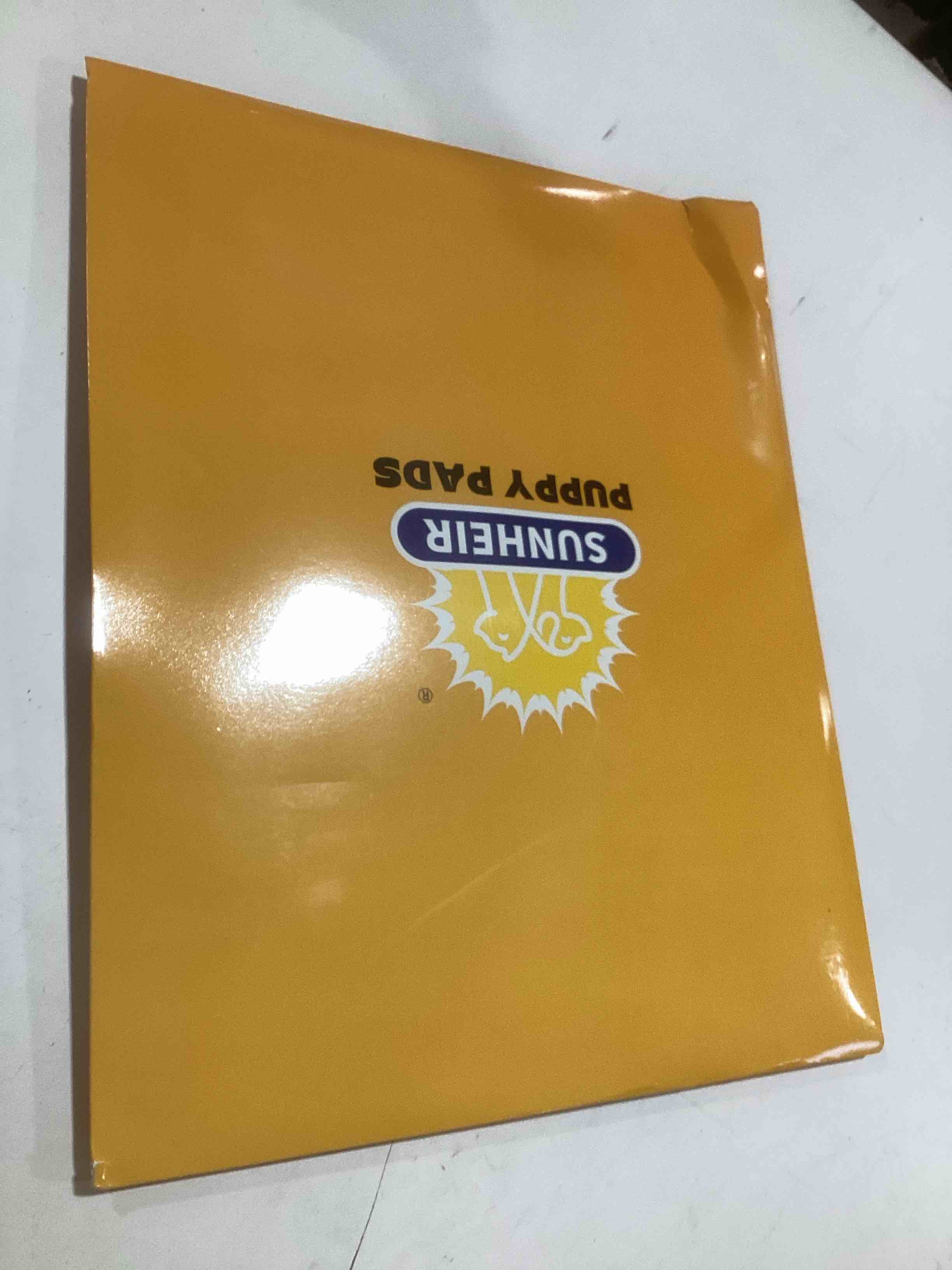 Condition photo showing Good Condition for Sunheir Washable Pee Pads for Dogs , Thick Heavy Absorbency Reusable, Prevent Leakage, Waterproof , Non-Slip Pee Pads for Puppy Playpen, Crate, Whelping Box, Potty Training, Grey, 2 packs Leaves - Deep Grey 18x24 Inch (Pack of 2)