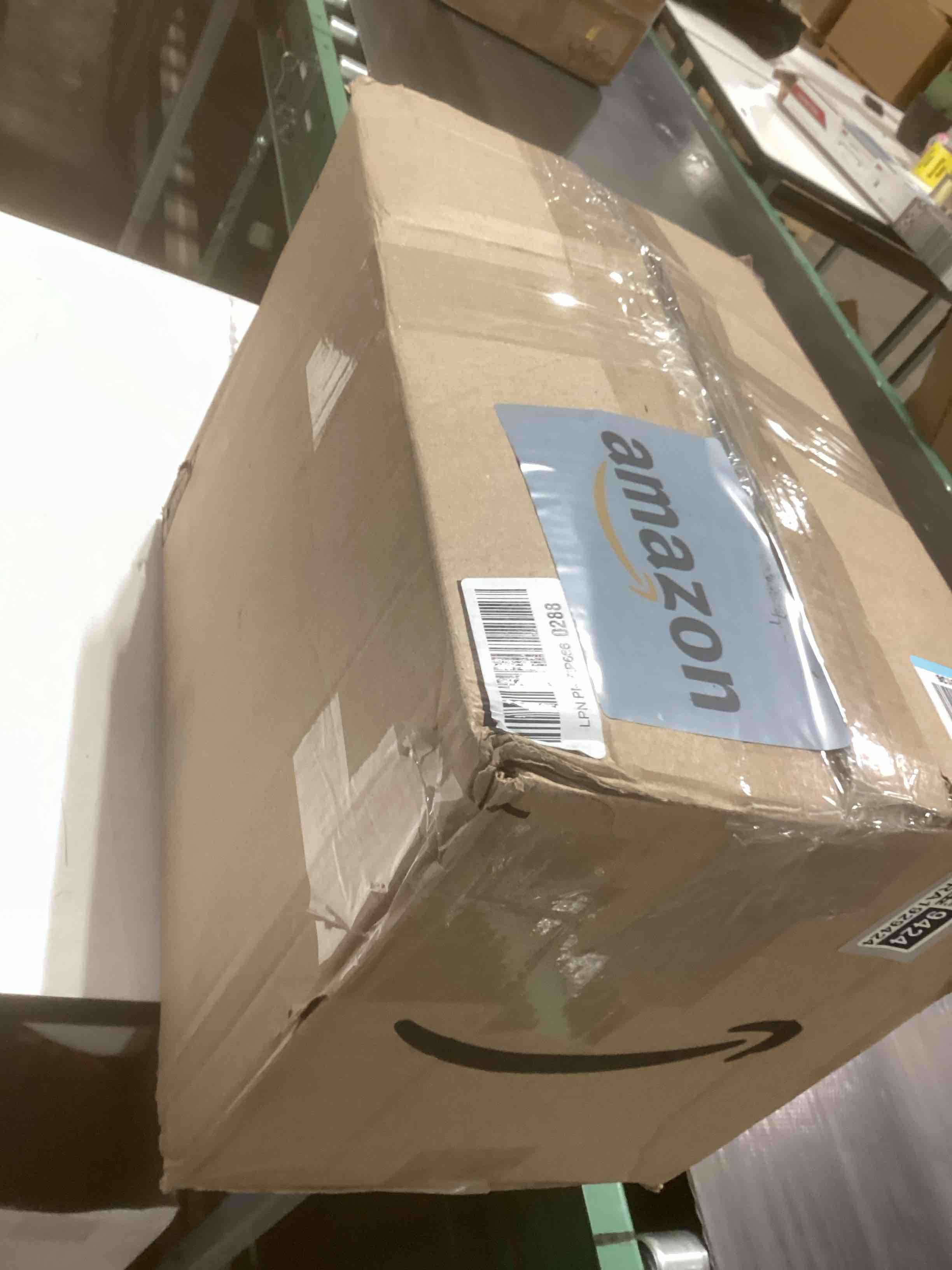 Condition photo showing item condition for Washable Area Rugs 8x10, Large Rugs for Living Room, Carpet for Bedroom, Soft Faux Wool Retro Dining Room Rug, Non-Slip Backing Resistant Low Pile Vintage Print Rug for Home Office (Taupe/Blue) Taupe/Blue 8' x 10' (Rectangular)