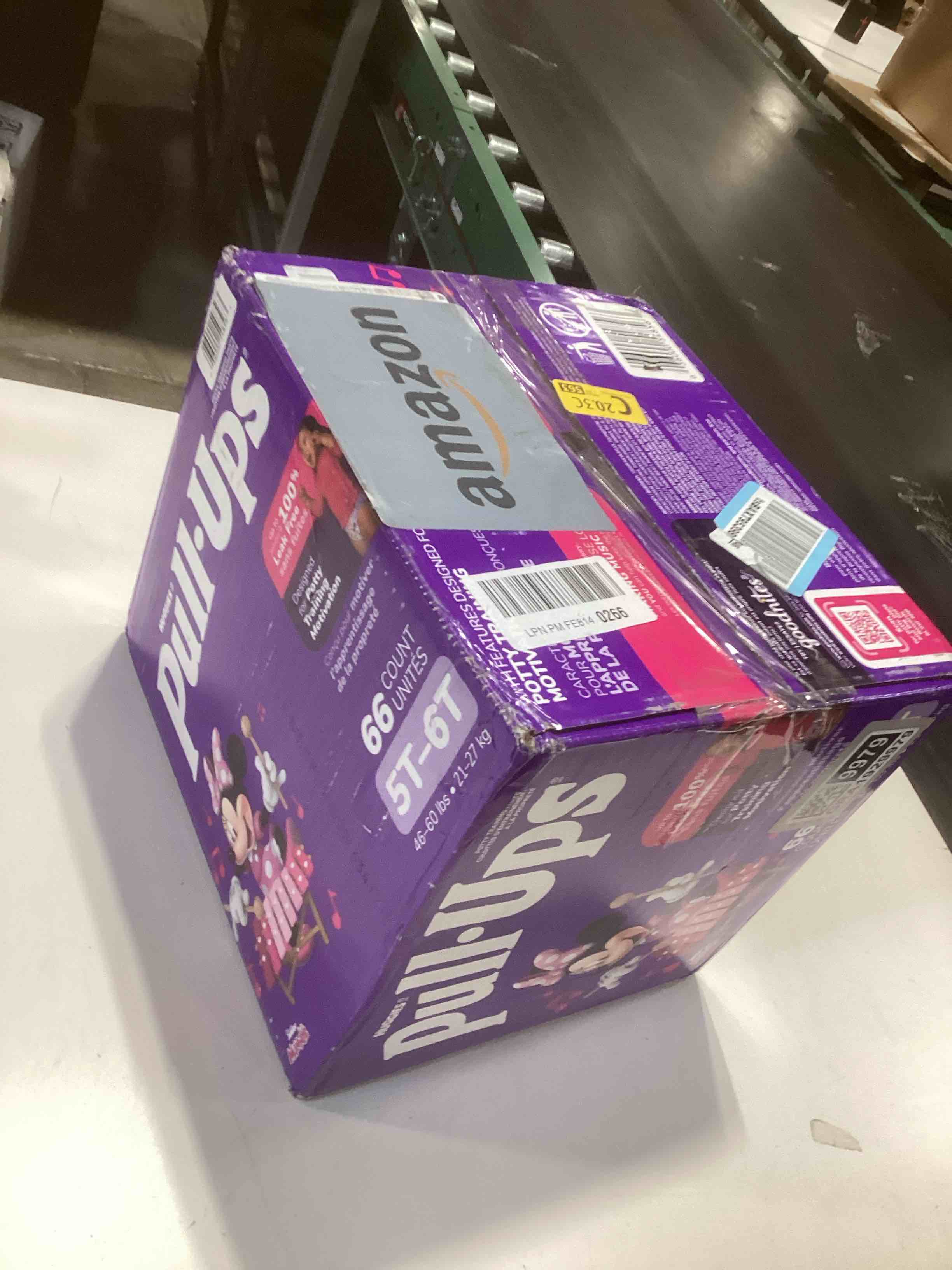 Condition photo showing New/Like New for Pull-Ups Girls' Learning Designs Training Pants Giga Pack - Size 5T-6T - 66ct