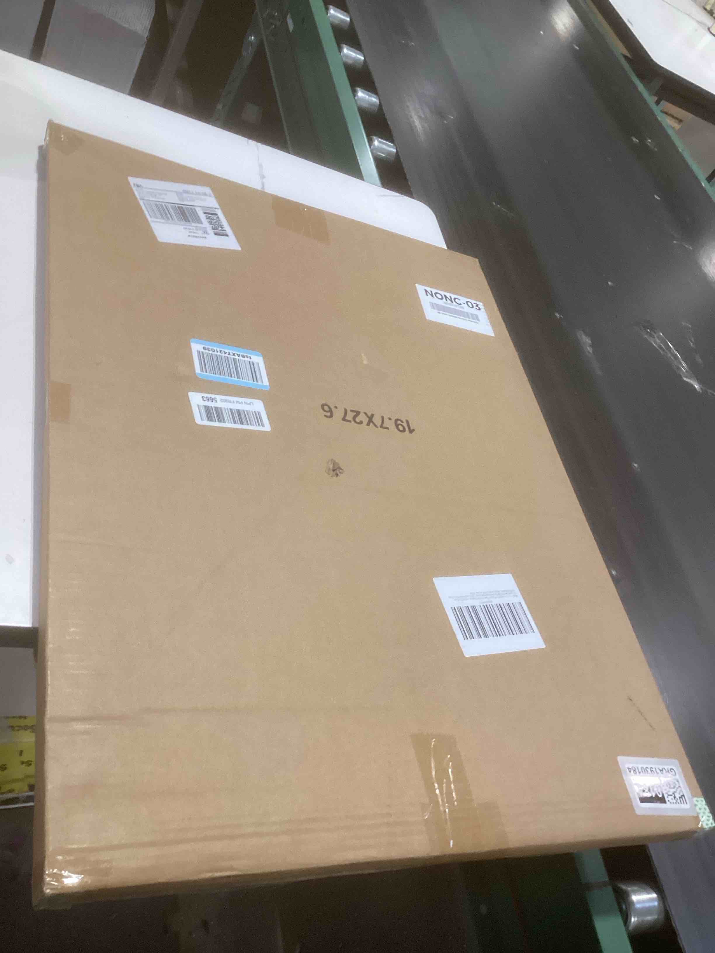 Condition photo showing Good Condition for 19.7x27.6 Picture Frame for Wall Display, 19.7x27.6 Black Picture Frame with Shatter Resistant Plexiglass, Stable and Sturdy Puzzle Frame for Wall Display, Handpicked Gift Collection, 1 Pack