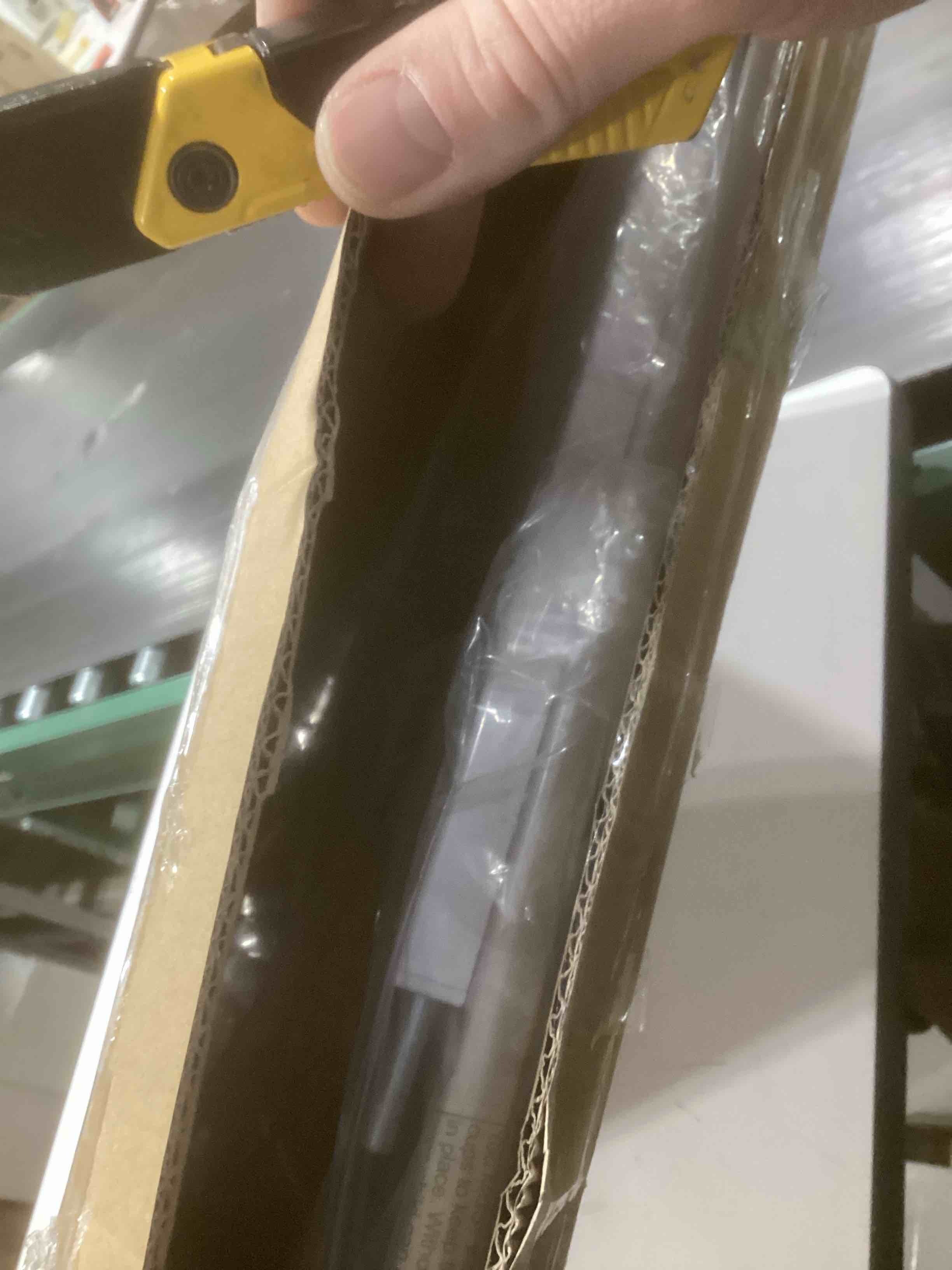 Condition photo showing As Is for Baby Gate No Drilling, 29"-40" Auto Close Dog Gate Indoor for Doorways & Stairs, Pressure Mounted Adjustable Pet Gate, Easy Walk Through Child Gate for Children & Pets Stroller Friendly, White