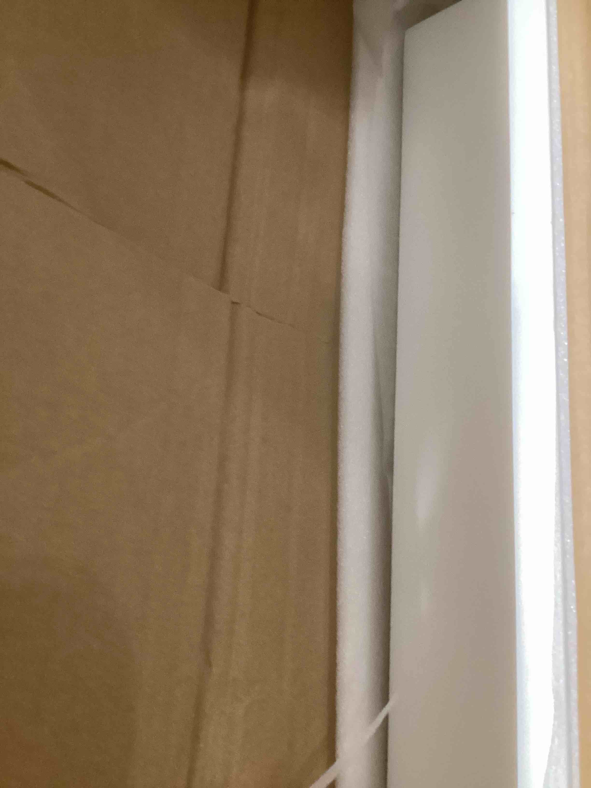 Condition photo showing As Is for SIMILAR TO…Recessed Wall Niche, 2-Tier Recessed Medicine Cabinet, Bathroom Cabinet Wall Mount, Bamboo Medicine Organizer, Wall Storage Cabinet, for Bathroom, Living Room, Kitchen, White