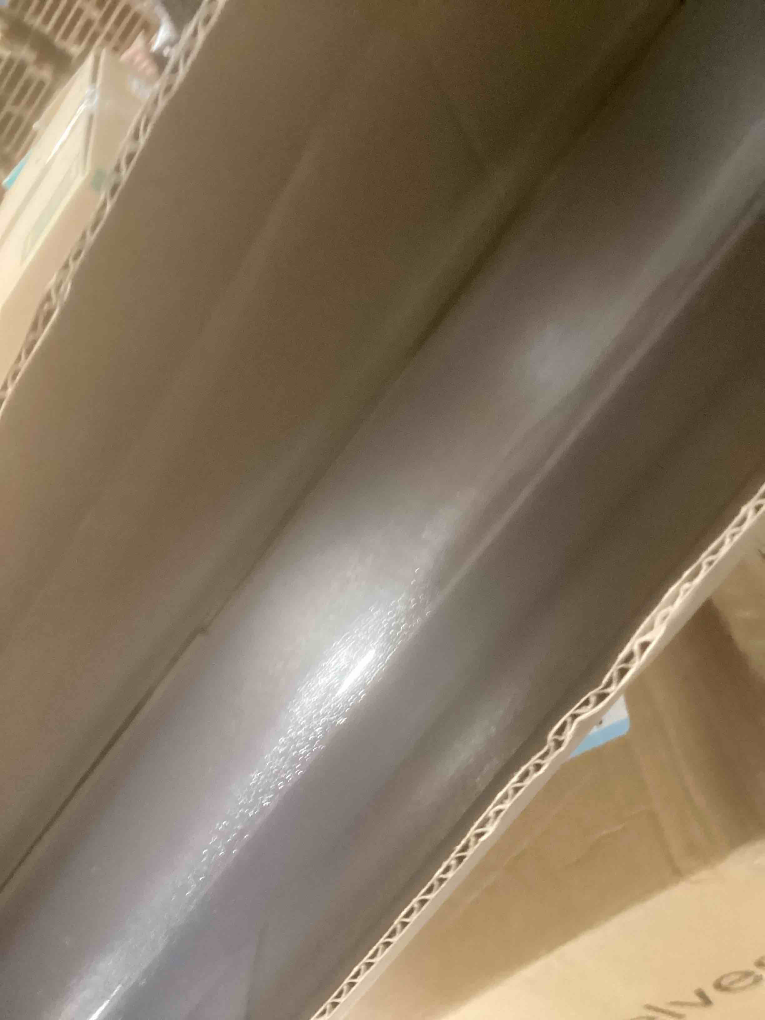 Condition photo showing Good Condition for Kuyal Clear Chair mat for Hard Floors 36 x 48 inches Transparent Floor Mats Wood/Tile Protection Mat for Office & Home (36" X 48" Rectangle)