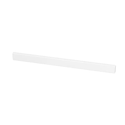 project source 2.37-in h x 31-in l white cultured marble bathroom backsplash