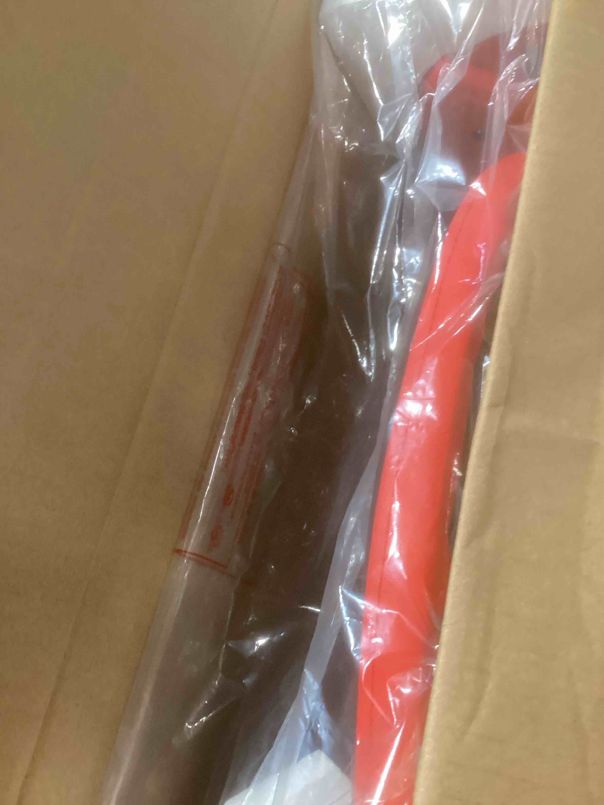 Condition photo showing As Is for MERACH Ab Machine, Sit Up Exercise Equipment with 3 Adjustable Resistance Levels, Automatic Rebound Ab Crunch Machine for Core Workout, Ab Workout Equipment for Stomach Round(Red)