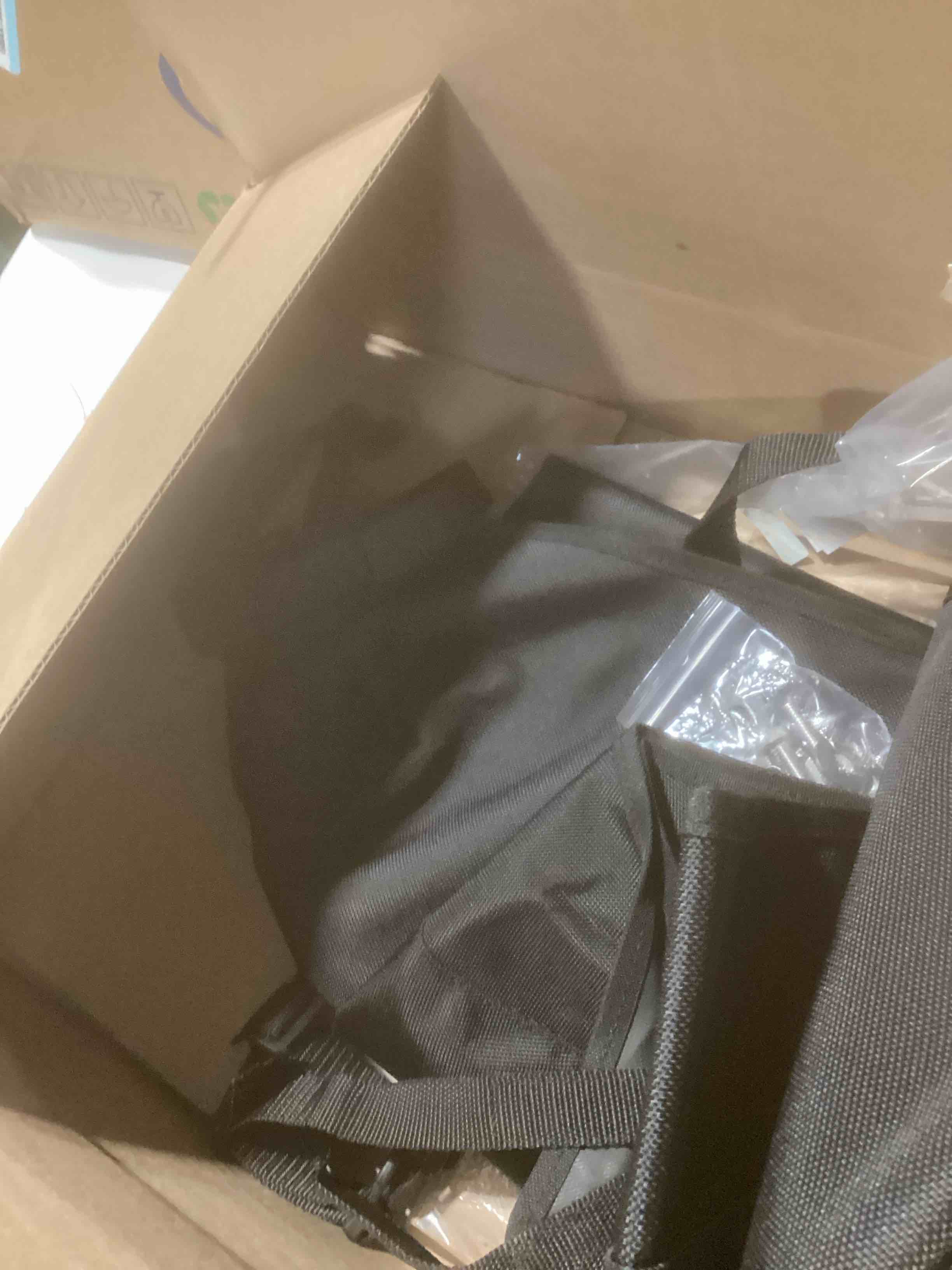 Condition photo showing As Is for Tusk UTV Fabric Roof Bimini Top Bikini Roof Black Compatible with Polaris RZR 800 2007-2014/RZR 570 2012-2021