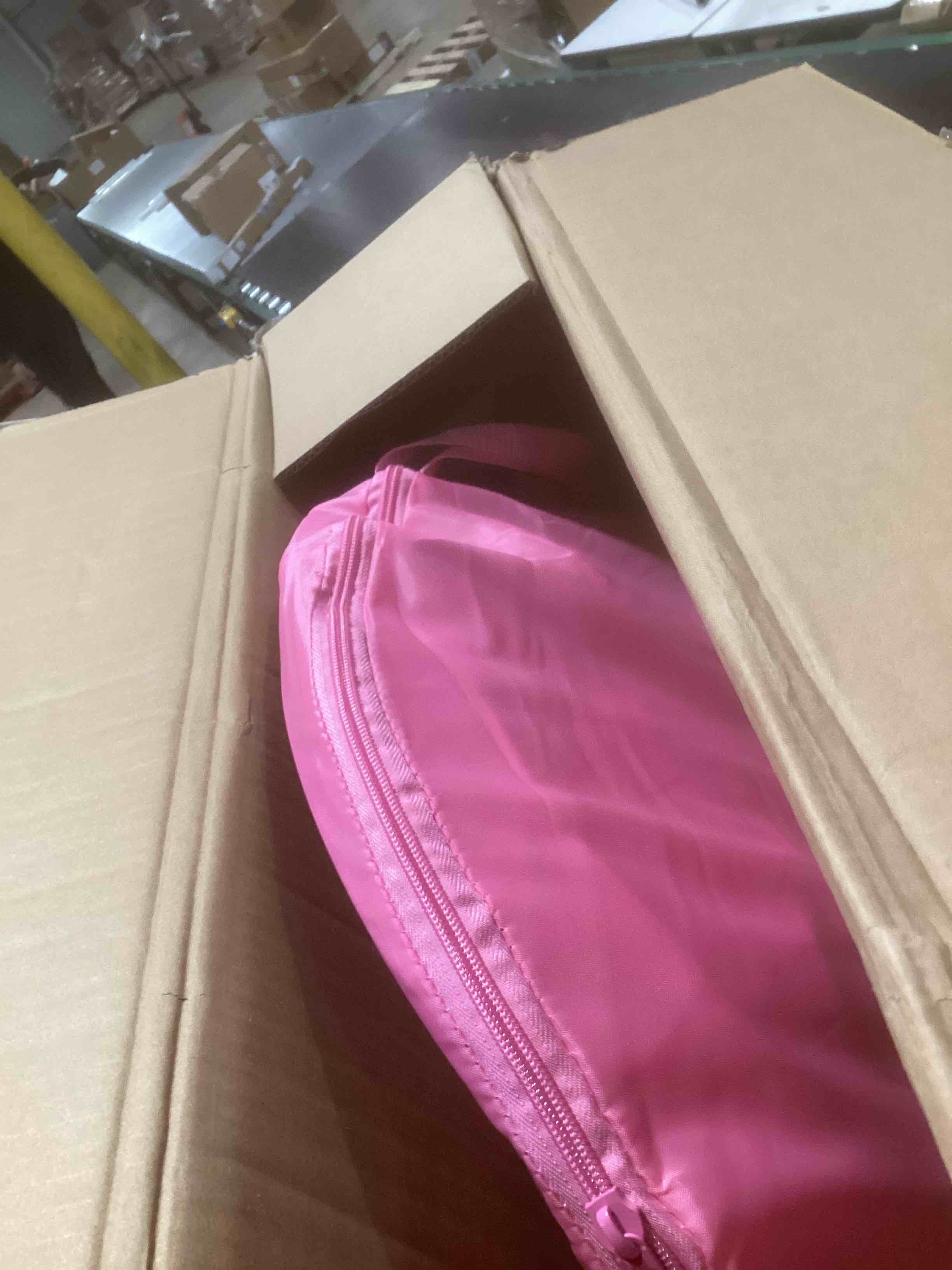 Condition photo showing Good Condition for Alvantor® Bed Canopy Bed Tents Dream Tents Privacy Space Full Size Sleeping Tents Indoor Pop Up Portable Frame Curtains Breathable Grey Cottage (Mattress Not Included) Reducing Light Pink 54"W x 75"L (Pack of 1)