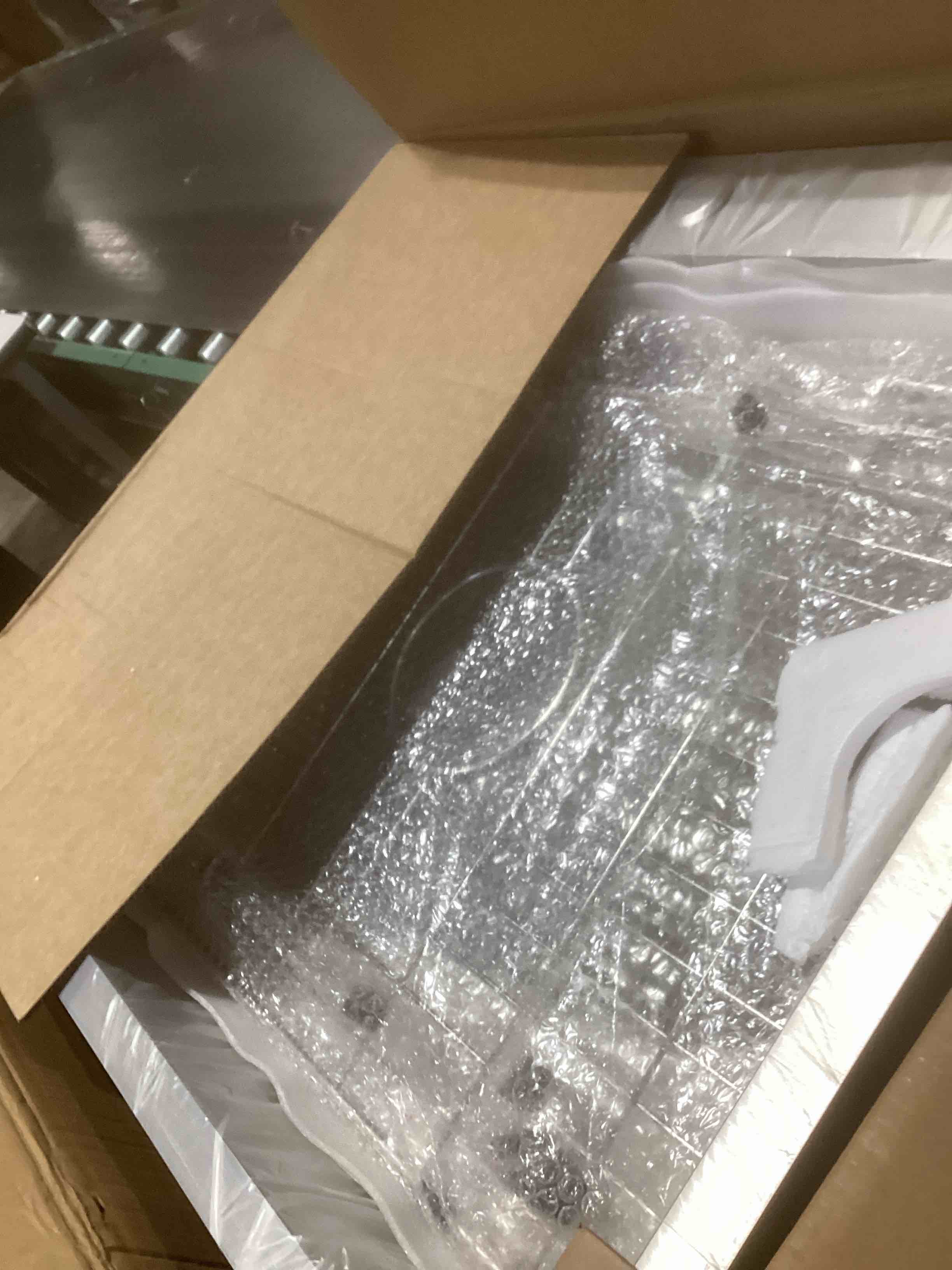 Condition photo showing As Is for Stainless Steel Kitchen Sink, 25x22x6 Inch Low Height Design Single Bowl Drop In Topmount Kitchen Sink Come With Accessories Ensure Individuals With Limited Mobility Easily Accessing And Using 25x22 Stainless