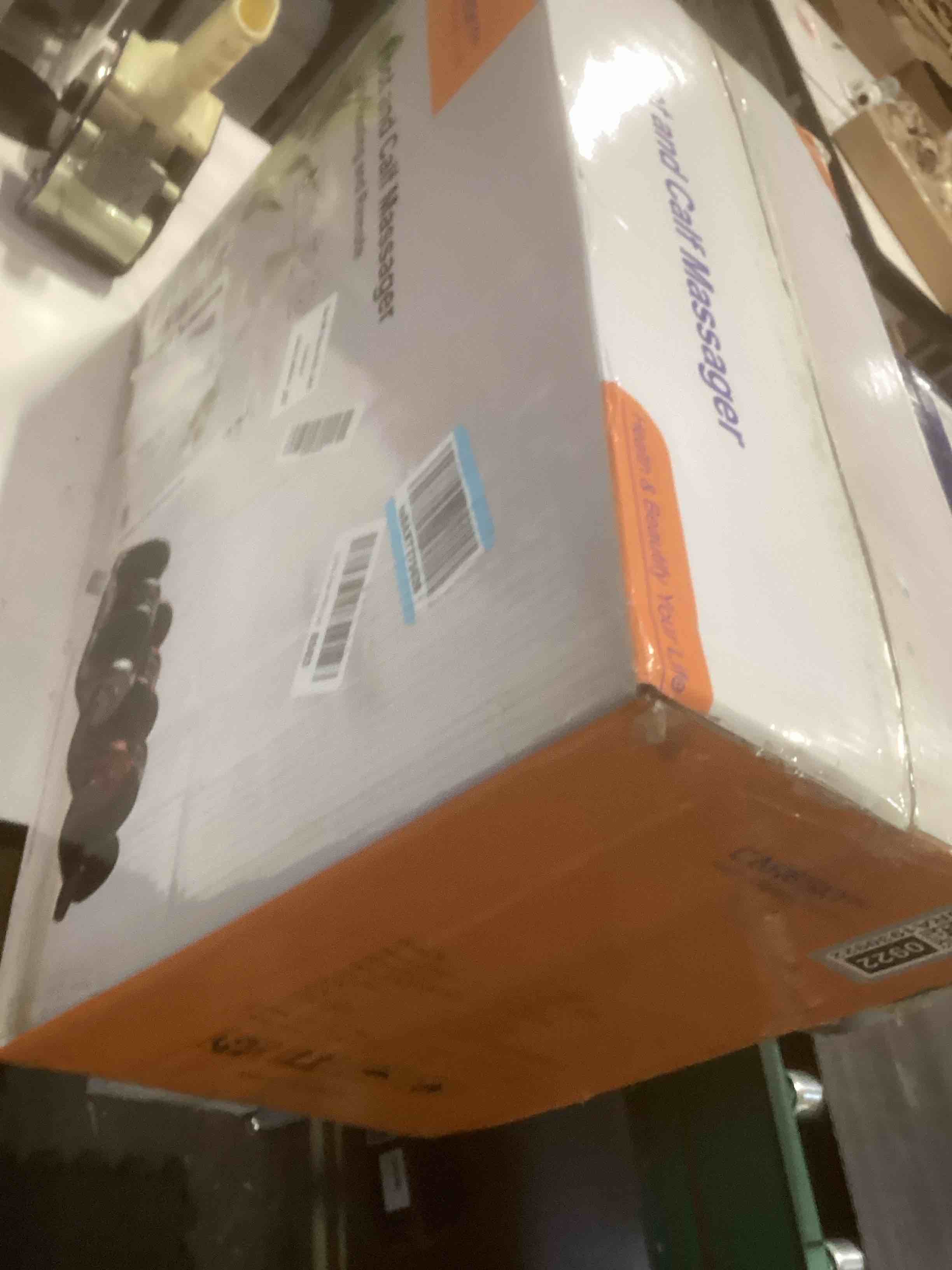 Condition photo showing Good Condition for Shiatsu Foot Massager with Heat, FSA Store Eligible Items, 3-Heating for Circulation and Pain Relief, Deep Kneading Rolling for Calf-Feet-Arm Relaxation, Plantar Fasciitis, Neuropathy Deep Gray