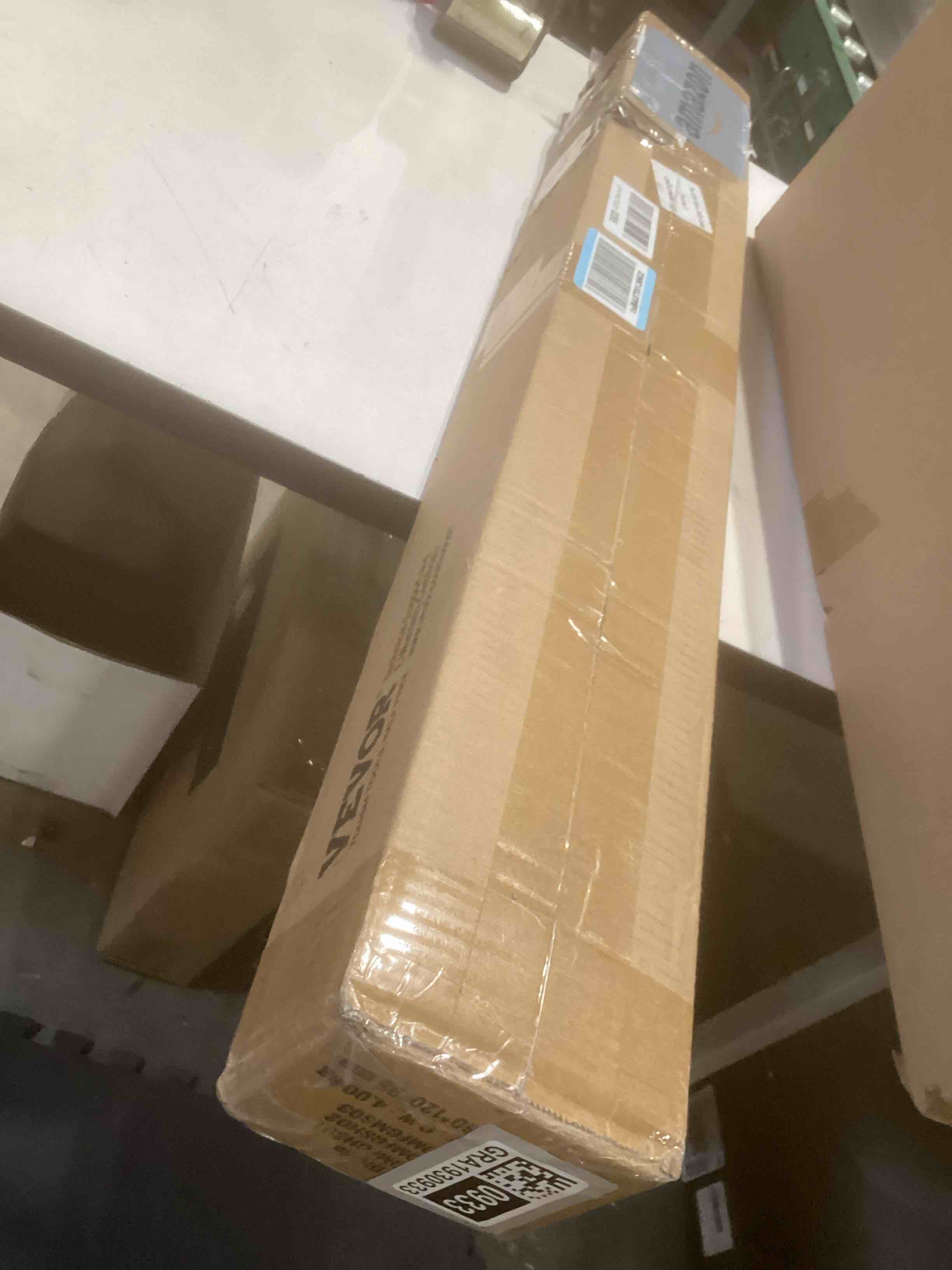 Condition photo showing As Is for VEVOR Room Divider, Single Panel Room Divider, 6FT Privacy Screen Indoor, Partition Divider for Room Separation, Freestanding Room Divider Panel for Office, Bedroom, Black