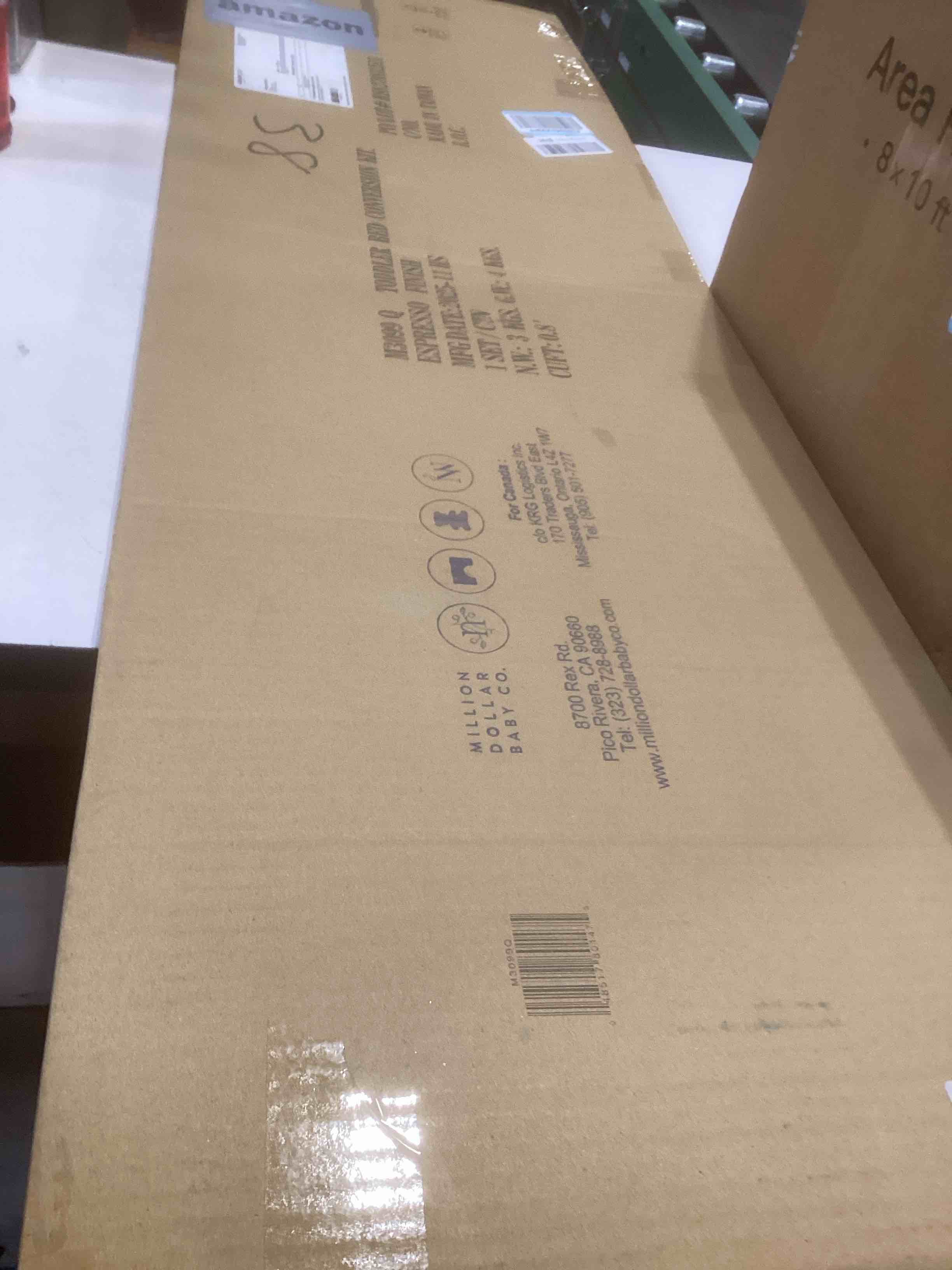 Condition photo showing Good Condition for DaVinci Toddler Bed Conversion Kit (M3099) in Dark Java