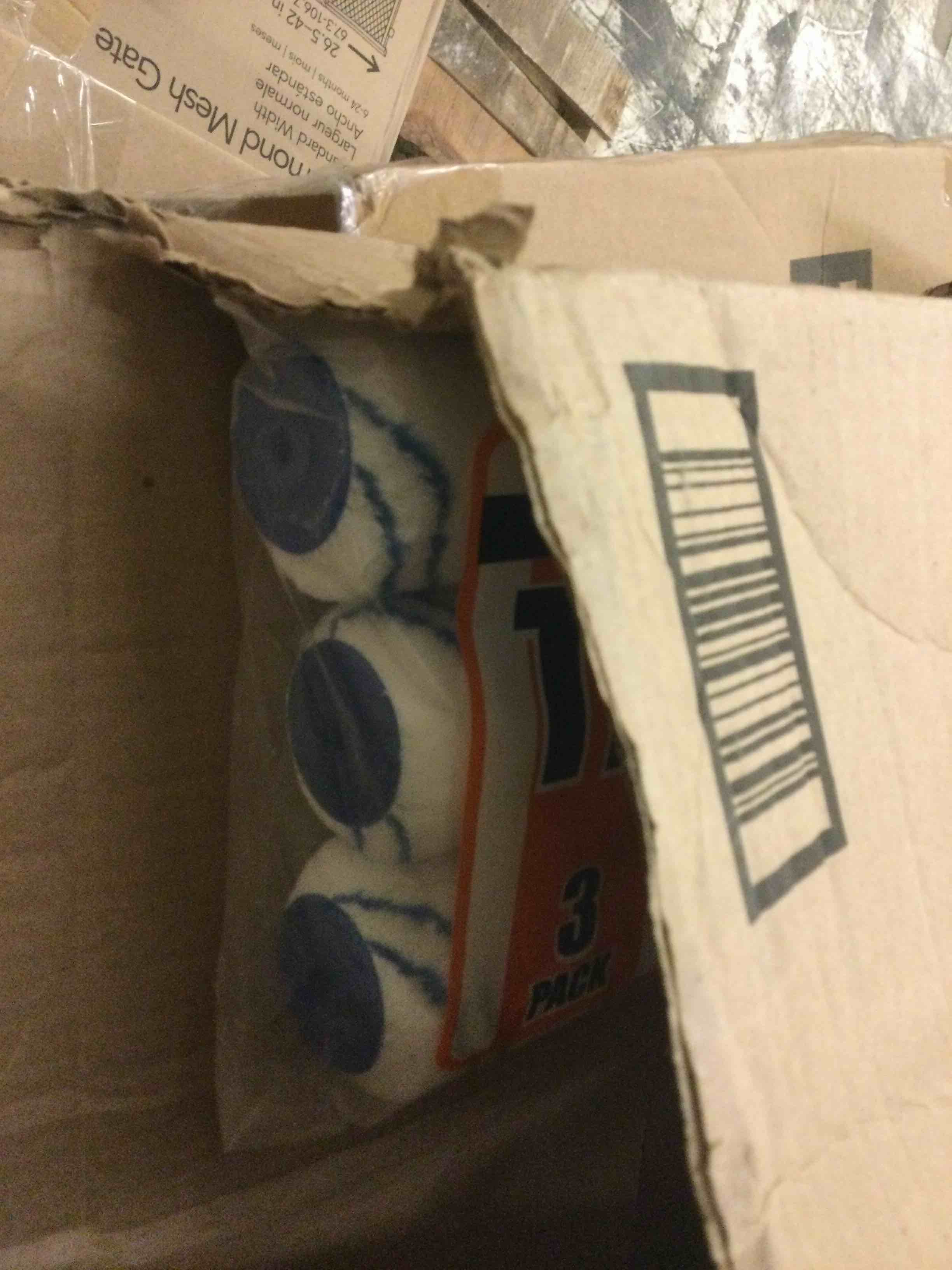 Condition photo showing New/Like New for True Blue 18" Professional Paint Roller Covers, 18Inch, Best for All Types of Painting Surfaces, Refill Bulk Pack (3, 3/8" Nap) 3 3/8" Nap