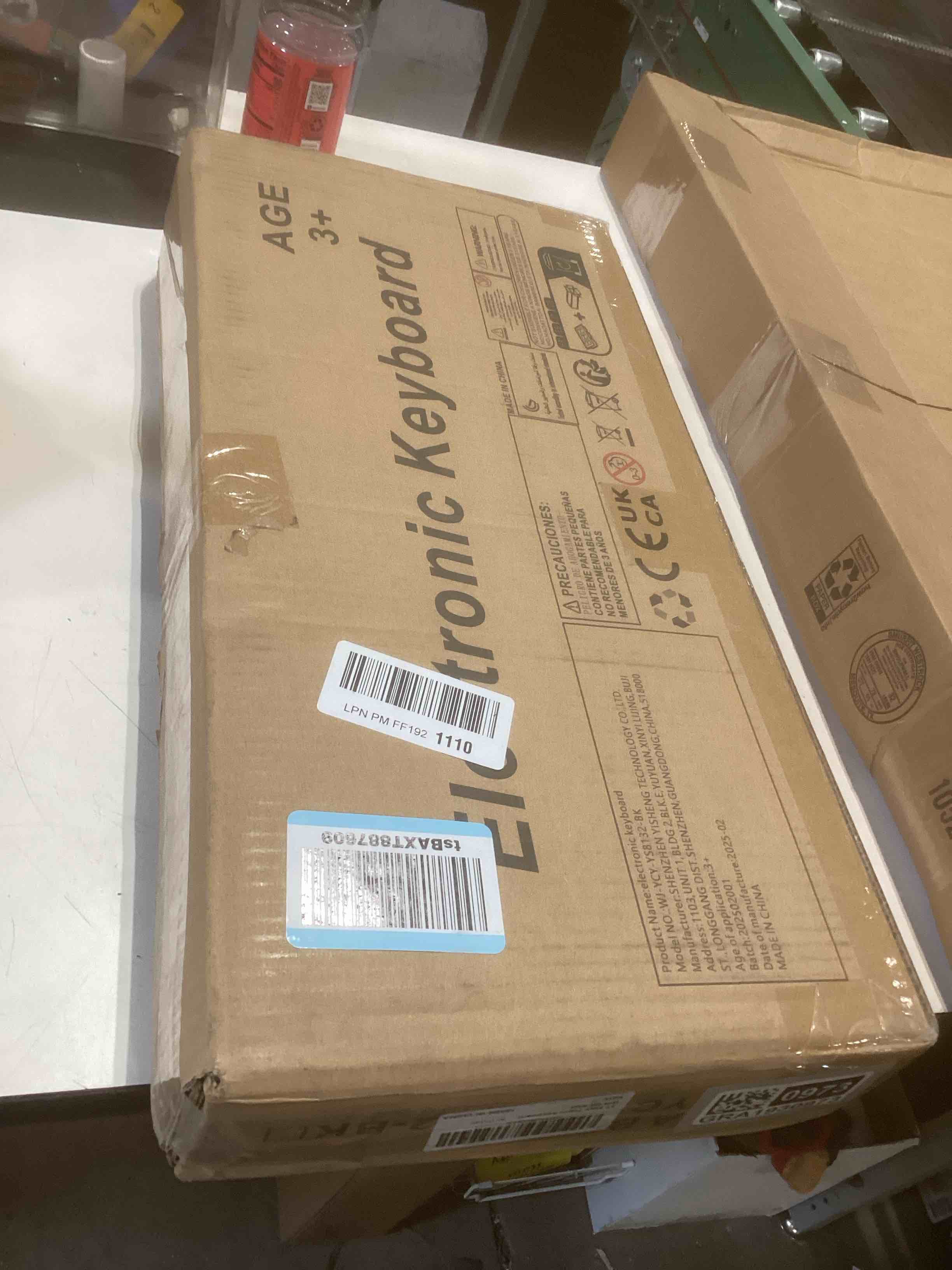 Condition photo showing As Is for 37 Keys Piano Keyboard for Beginners -1200mAh Rechargeable Electronic Musical Instrument with Mic LED Screen 200 Tones 200 Rhythms 50 Demos, Birthday Gift for Kids