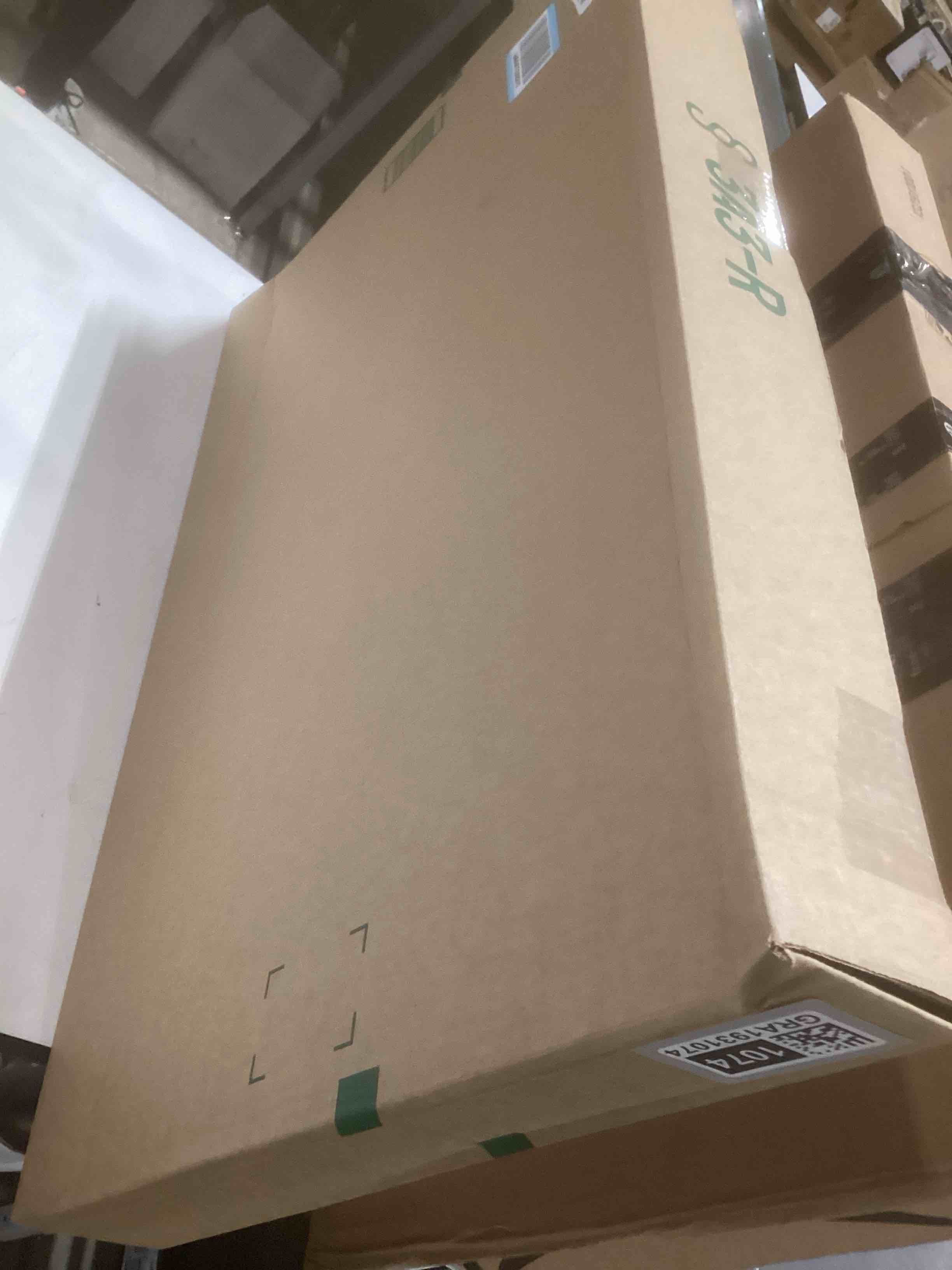 Condition photo showing As Is for upsimples 16x20 Frames, Natural Solid Wooden Picture Frames, Display 11x14 with Mat or 16 x 20 Without, Vertical or Horizontal Wall Hanging, 1 Pack, Natural Natural 16x20