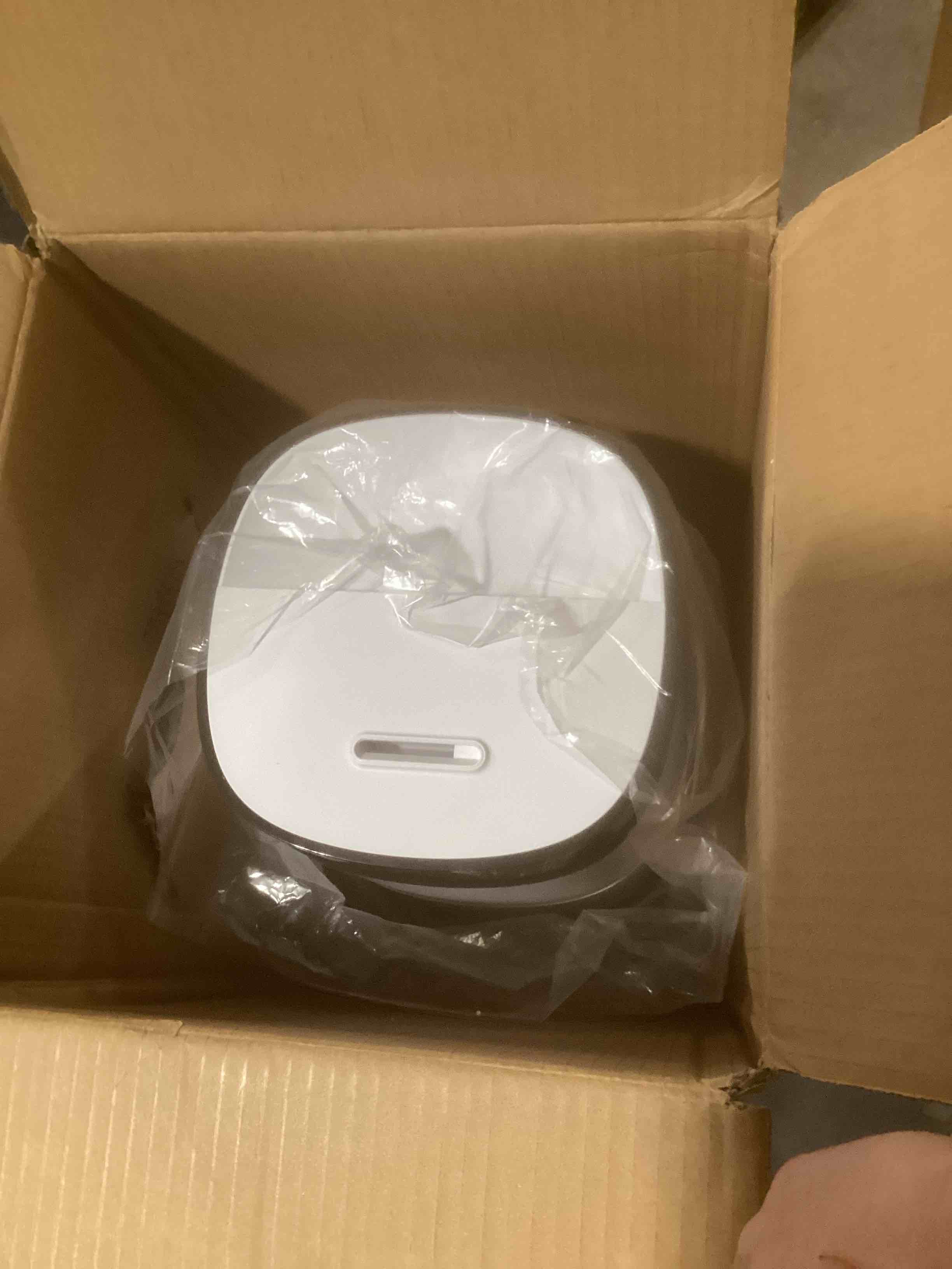 Condition photo showing As Is for DREO 16L Smart Humidifier Large Room 1000 ft², 130H Cool Mist Air Humidifiers for Bedroom Plants Baby, Top Fill, Remote/Touch/Voice & APP Control, Clean Tank Technology, 30dB, RGB Light, HM755S White