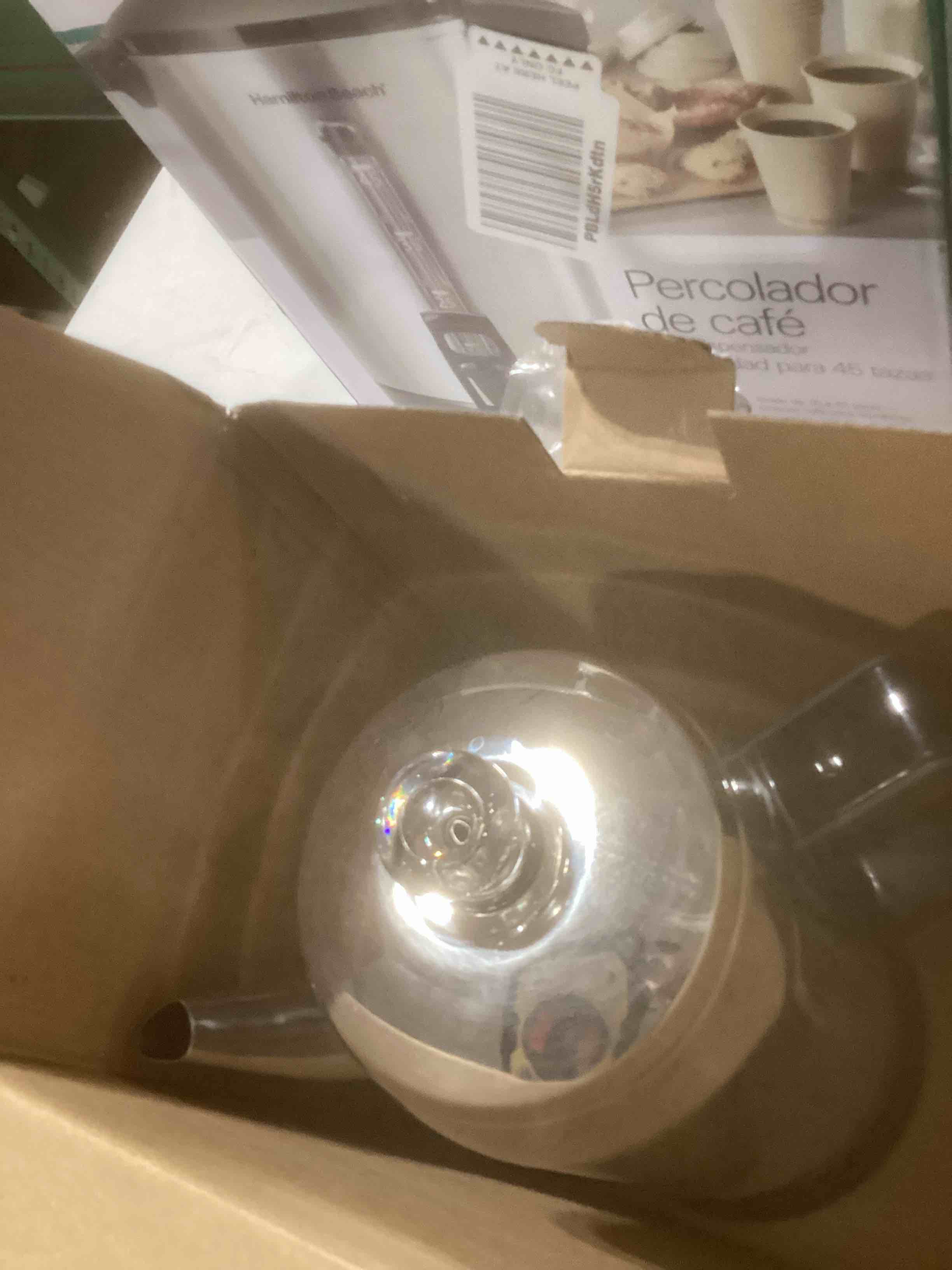 Condition photo showing As Is for Cuisinart Classic 12 Cup Percolator, PRC-12N, Stainless Steel