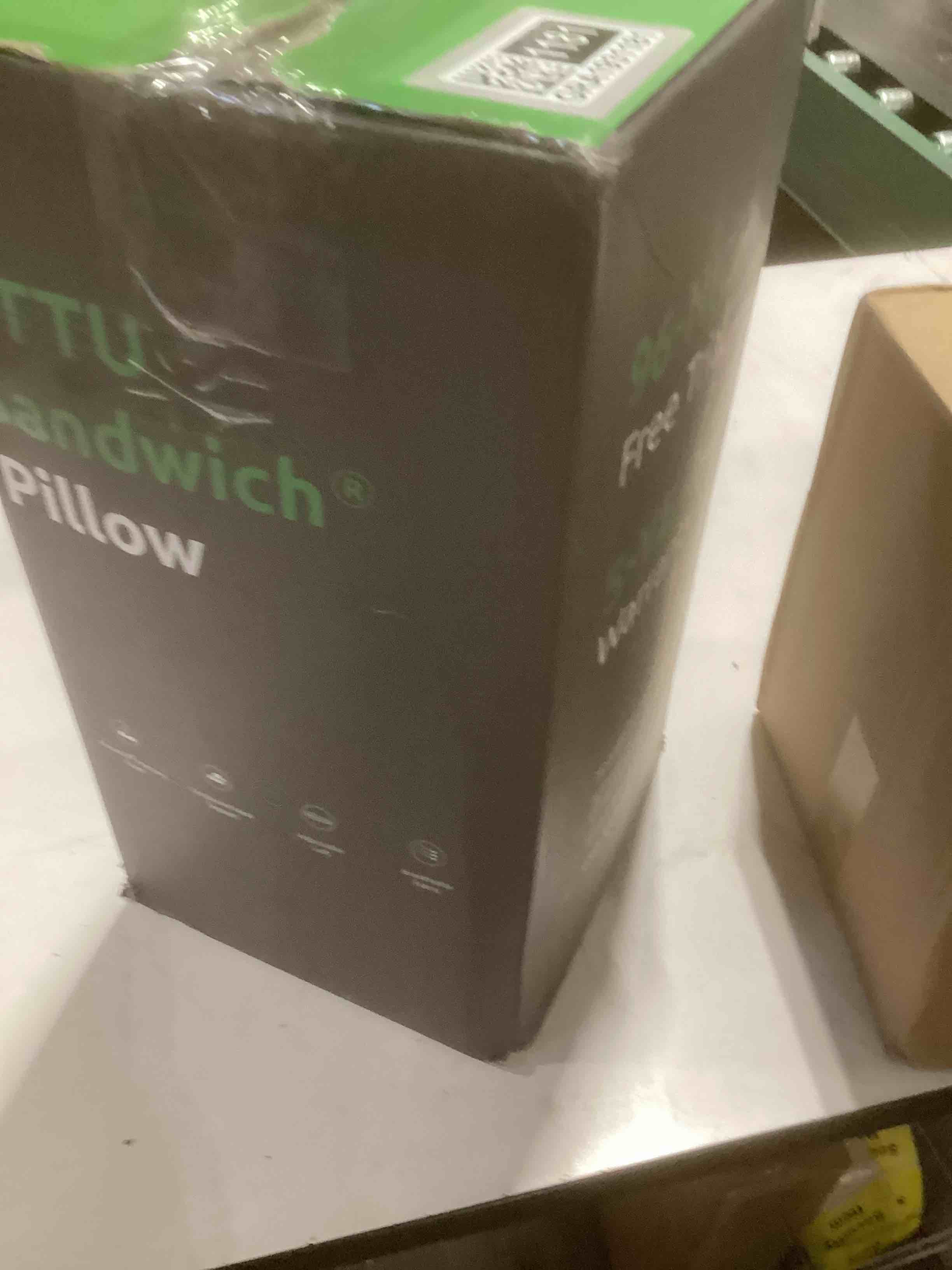 Condition photo showing Good Condition for UTTU Cervical Pillow for Neck Strain Relief, Memory Foam Neck Pillow for Sleeping, Adjustable Orthopedic Sandwich Pillow, Contour Cooling for Side Back Stomach Sleeper, King(27.6"×15.7"×5.2"/4.5") King Size