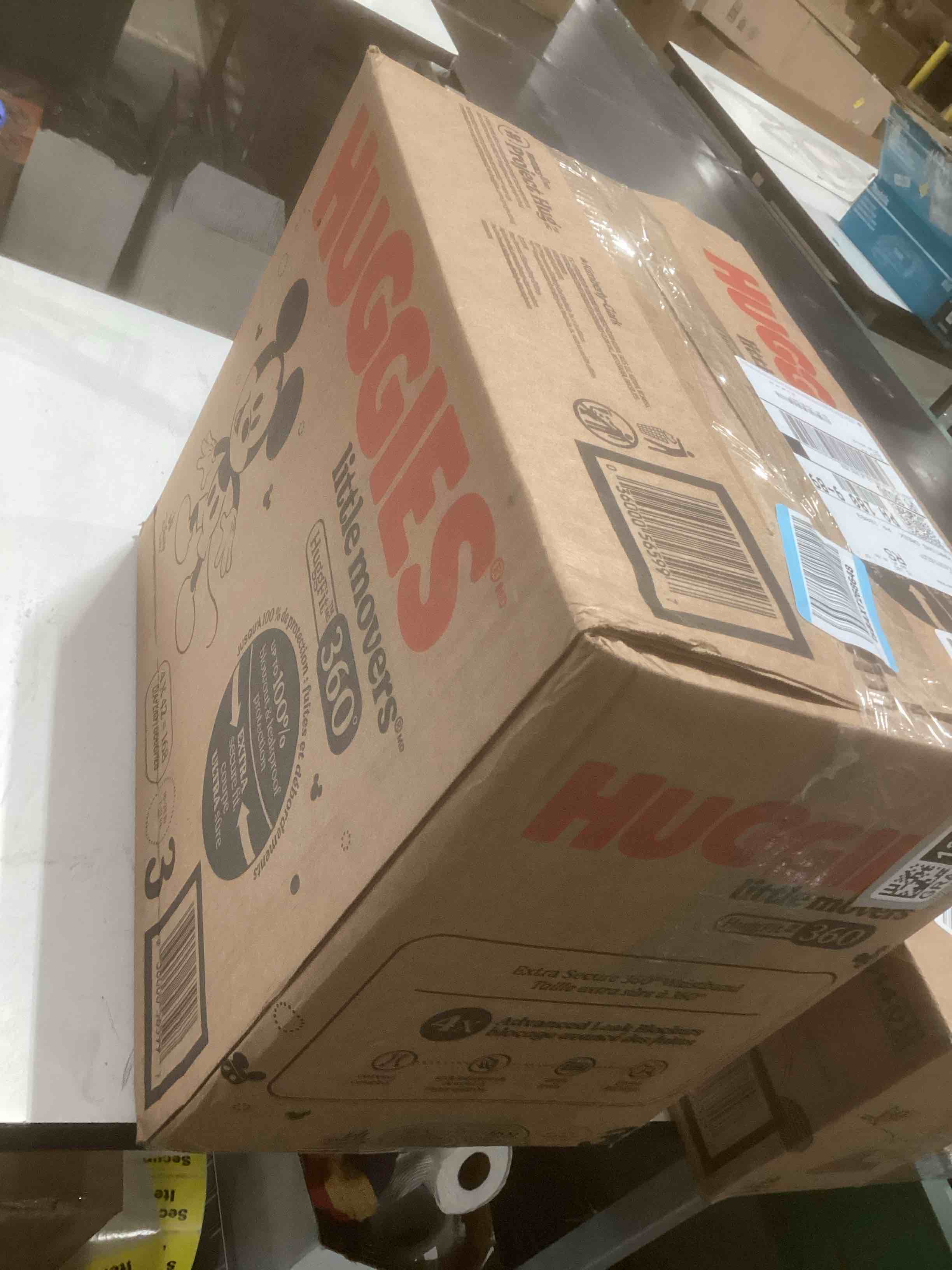 Condition photo showing Good Condition for Huggies Little Movers HuggFit 360 Pull On Diapers -Size 3 - 168ct