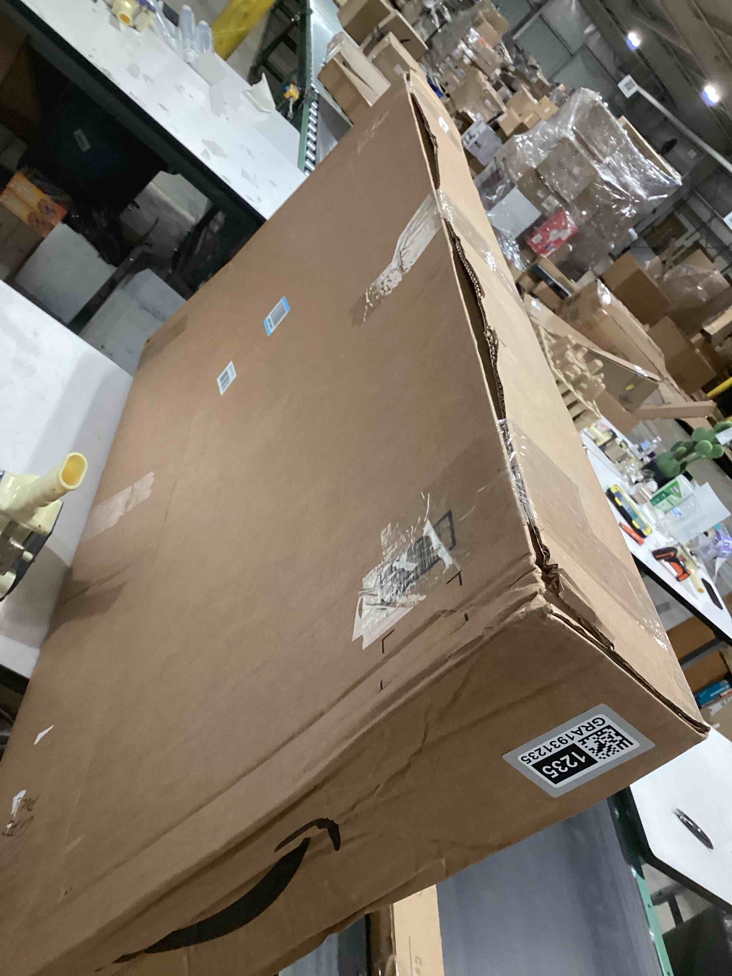 Condition photo showing As Is for Giftgarden 27x40 Poster Picture Frame Black, Textured Metal Frame 40x27 for Wall Display, Single