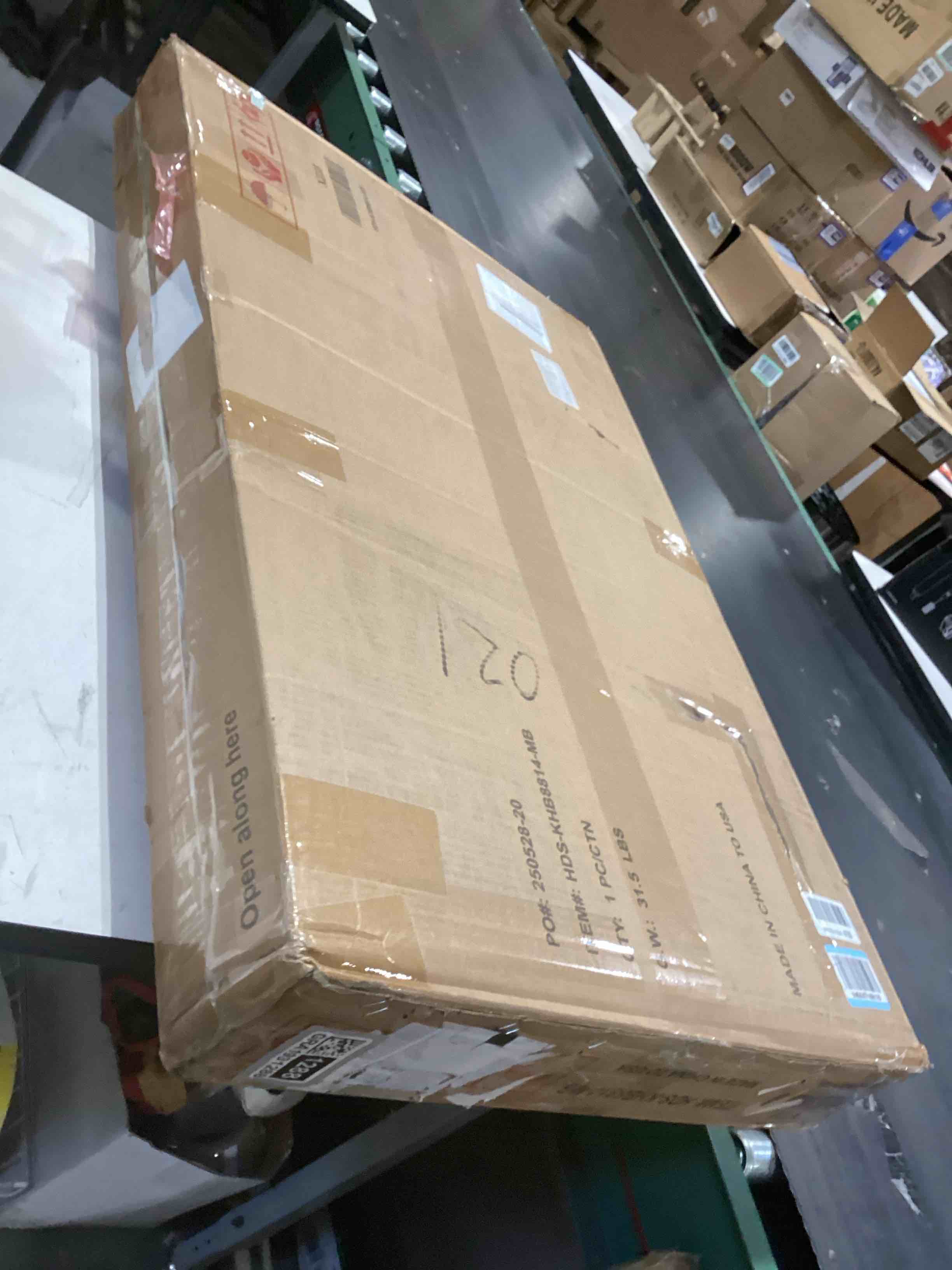 Condition photo showing Good Condition for Yongchuang King Headboard Upholstered Headboards for King Size Bed Headboard Panels Adjustable Height Grayish White Linen Head Board King Grayish White