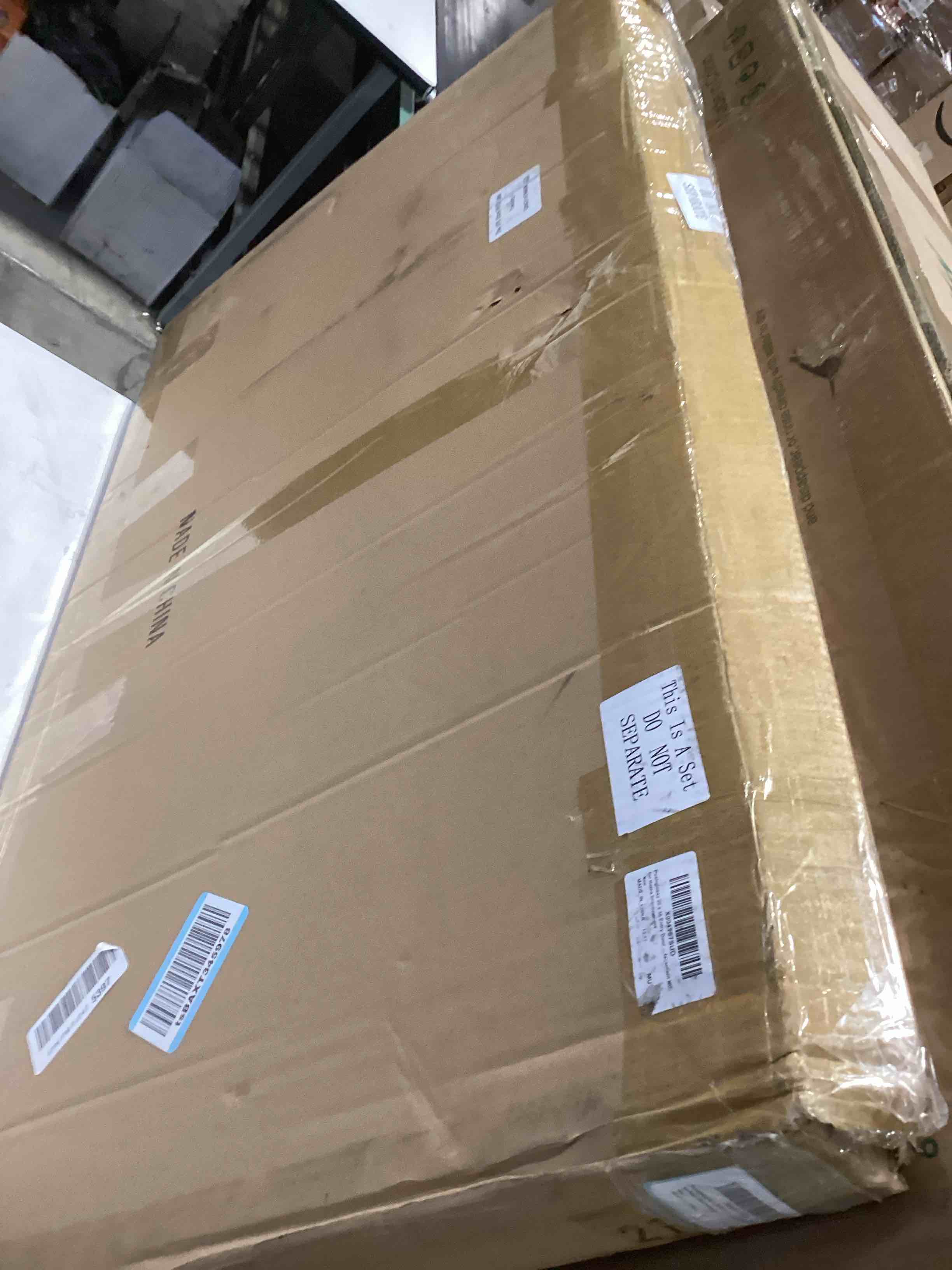 Condition photo showing Good Condition for 20'' x 36'' Entry Door Frame Insert Only Replacement Kit (Glass Not Included) 1 Lite Exterior Front Door Window Frame Grille Inserts Replacement Kit for Home Improvement 20 x 36 1 Lite