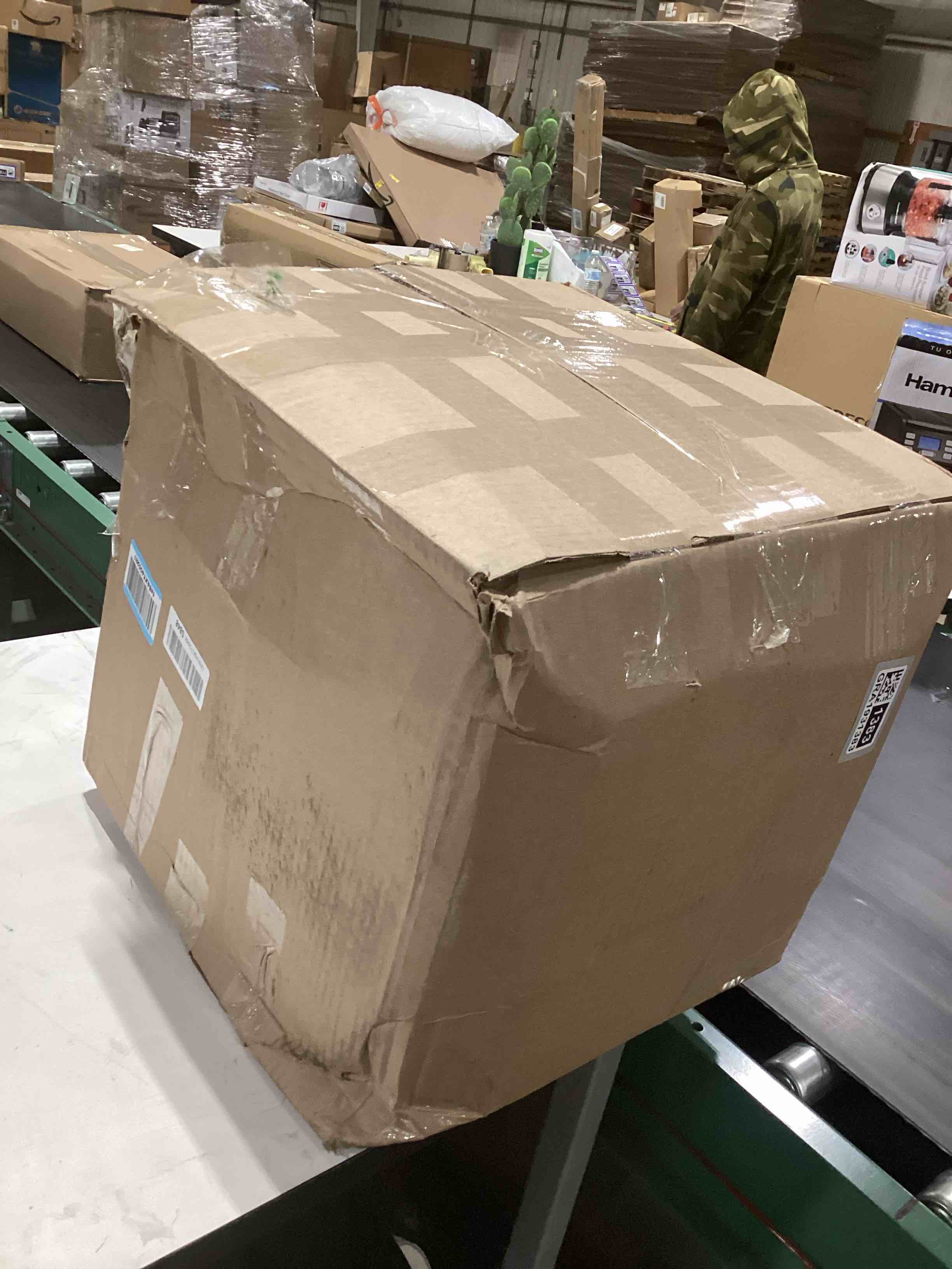 Condition photo showing Good Condition for Dog Stairs and Ramp for High Bed, 5-Step Dog Steps for Small Dogs and Cats,Non-Slip Pet Stairs Suitable High Bed Climbing Grey 5 Detachable 5-Step 22.8''H