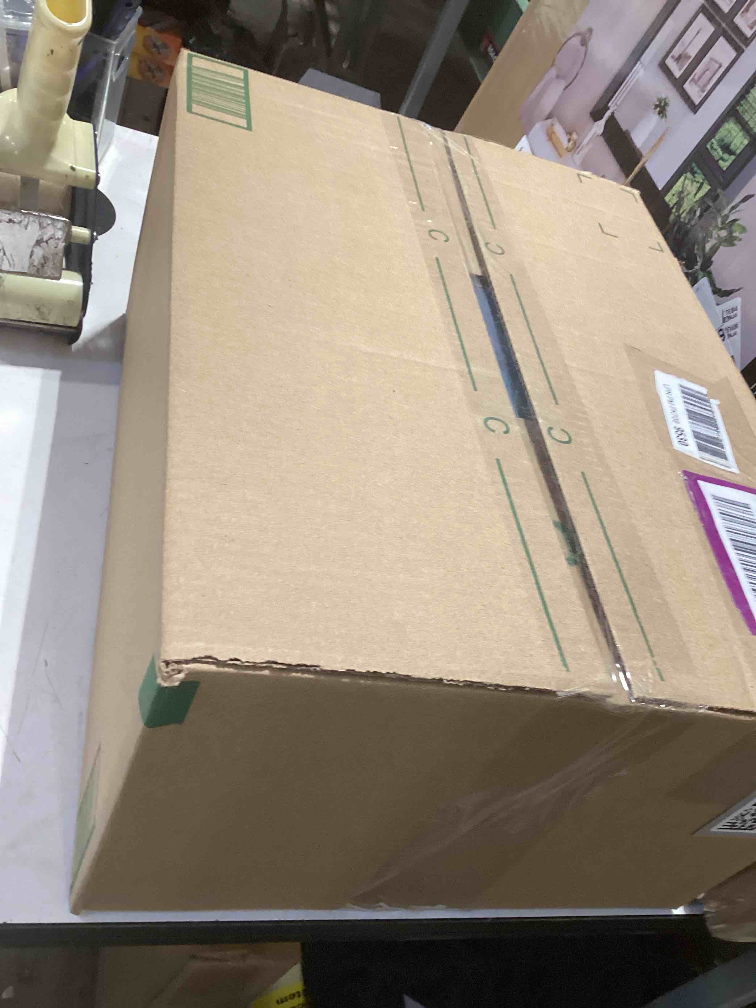 Condition photo showing Good Condition for Sectional Couch Covers L Shape Sofa Cover 1-Piece Stretch Corner Couch Covers Non Slip Washable Sofa Slipcovers Soft Fleece Furniture Protector for Dogs Pet (Large, Gray) Grey Large