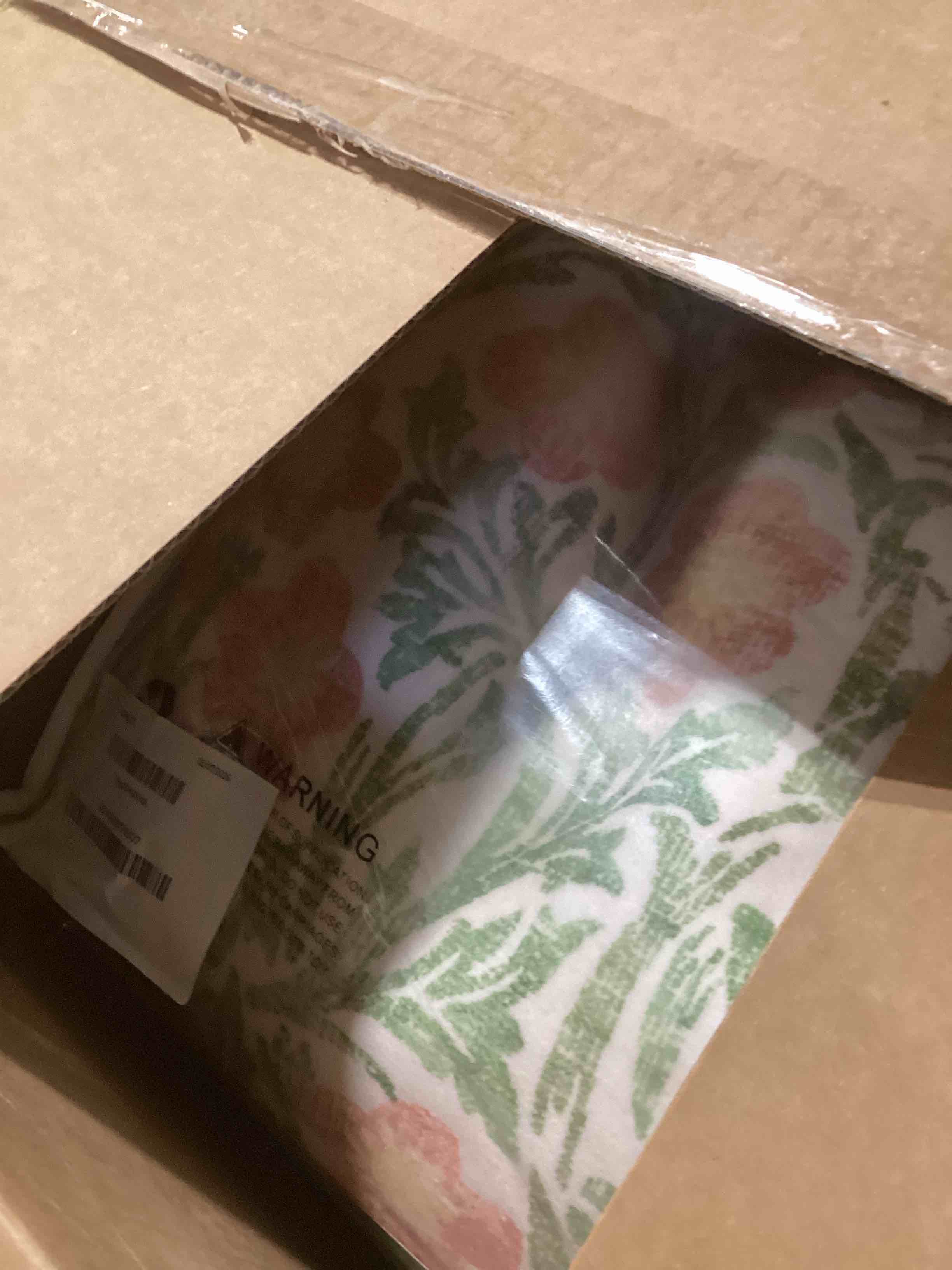 Condition photo showing Good Condition for Cream Green Washable 8x10 Area Rugs for Living Room, Bedroom, Dining Room Under Table, Playroom, Stain Resistant Non-Slip Light Green Carpet with Pale Yellow and Pink Blossoms and Blue Flowers Garden Green 8' x 10' (Rectangular)