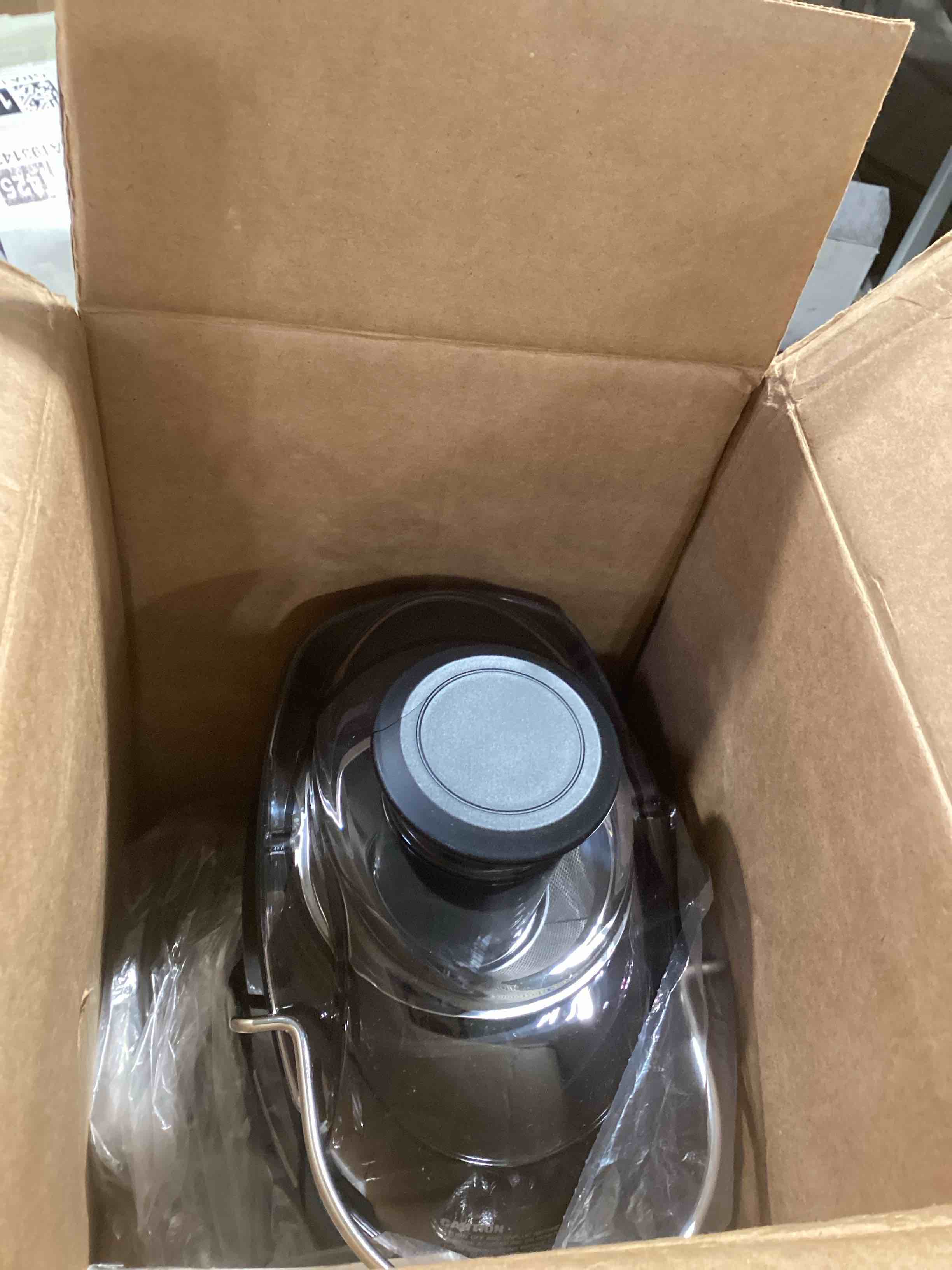 Condition photo showing As Is for SIMILAR TO..Hamilton Beach Juicer Machine, Big Mouth 3” Feed Chute for Whole Fruits and Vegetables, Easy to Clean, Centrifugal Extractor, Vegetable & Fruit Juicer, BPA Free, 800W Motor, White White 800W Motor