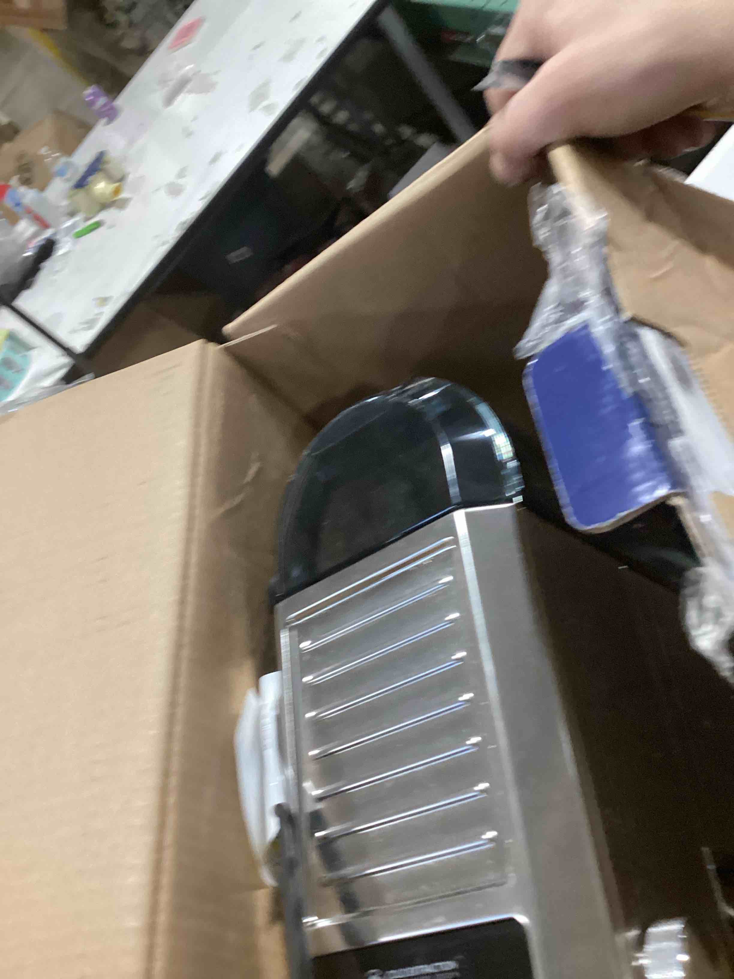 Condition photo showing As Is for De'Longhi Dedica Duo Compact Espresso Machine - Cold Brew Coffee Maker with Milk Frother Wand- for Espresso, Hot & Iced Coffee, Cappuccinos, Lattes & Home Barista Brewing, Stainless Steel