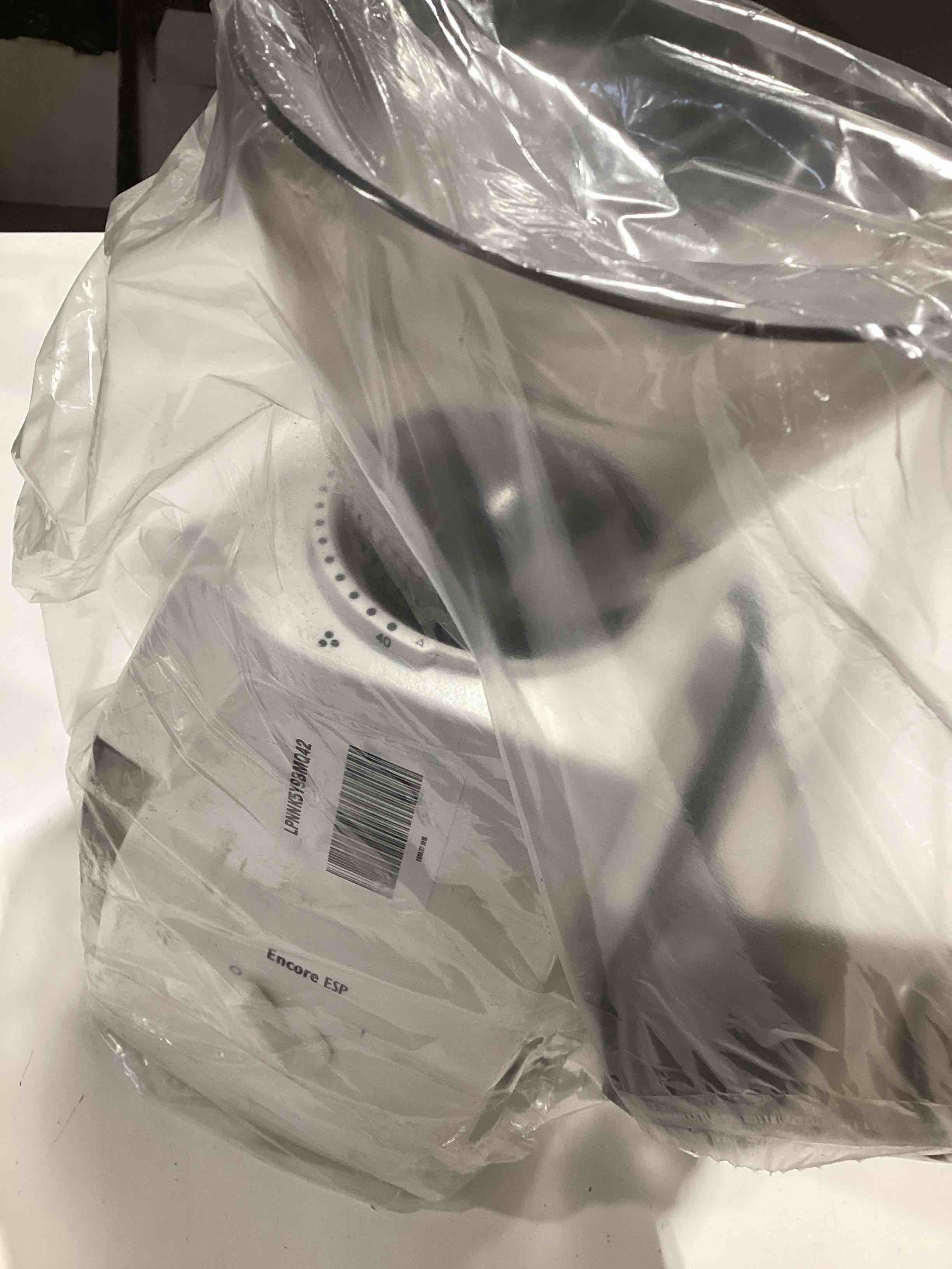 Condition photo showing As Is for SIMILAR TO..Bodum Bistro Electric Conical Burr Coffee Grinder, Preset Timer, 12 Grind Settings, White