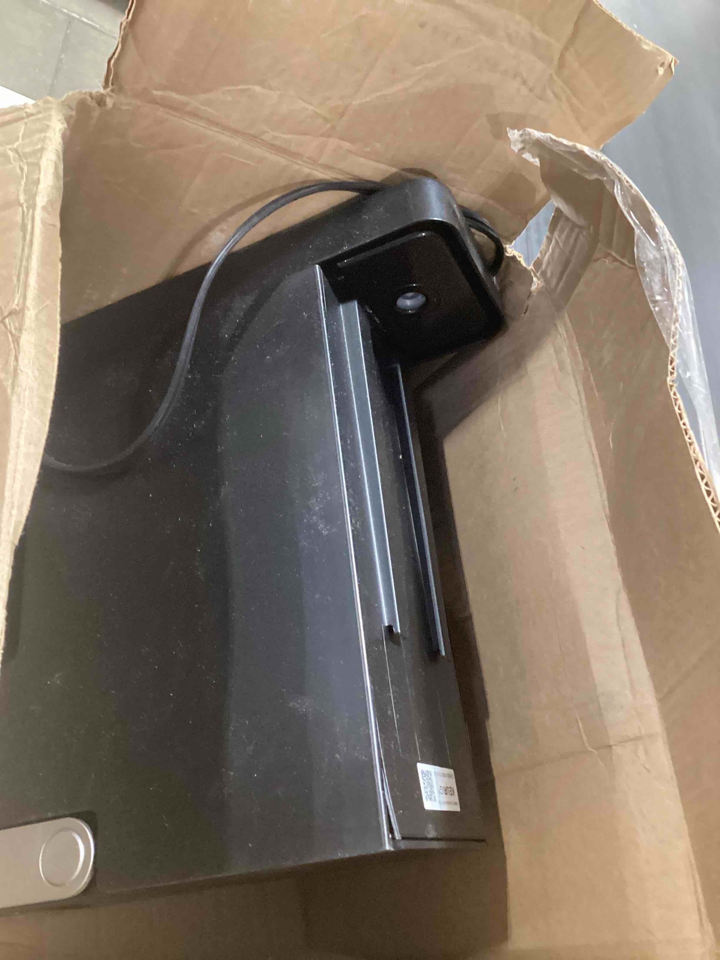 Condition photo showing As Is for Keurig K-Slim Single Serve K-Cup Pod Coffee Maker, Multistream Technology, 3 Brew Sizes, Slim and Sleek Design, 46oz Removable Reservoir, Black