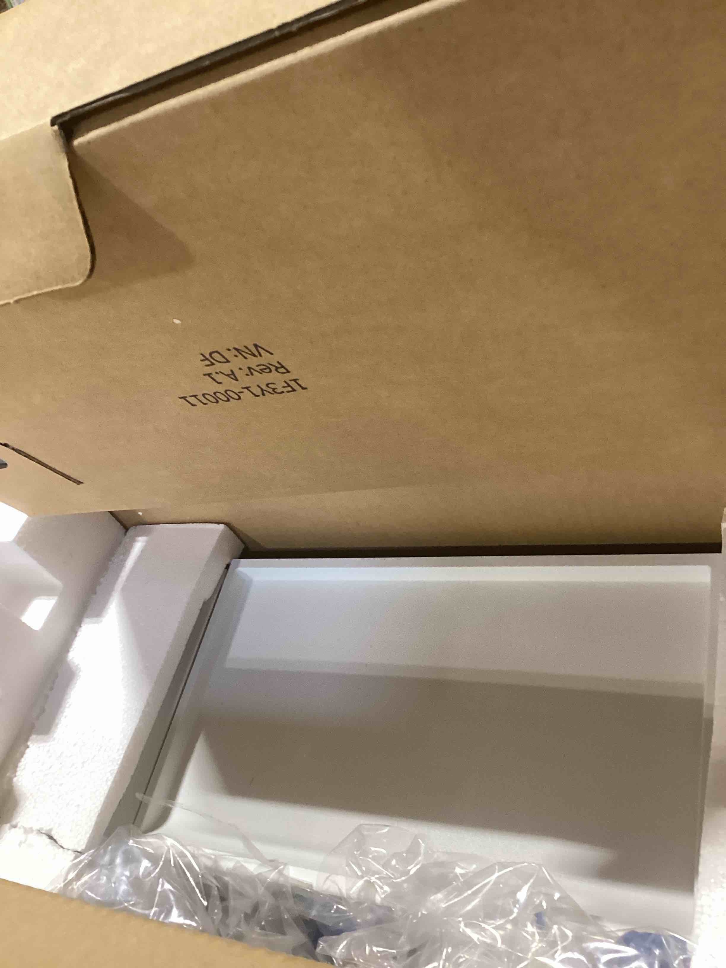 Condition photo showing As Is for HP Smart Tank 5000 Wireless All-in-One Ink Tank Printer, Scanner, Copier with 2 Years of Ink Included, Best-for-Home, Cartridge-Free, Refillable, AI-Enabled, an EcoTank Alternative (5D1B6A)