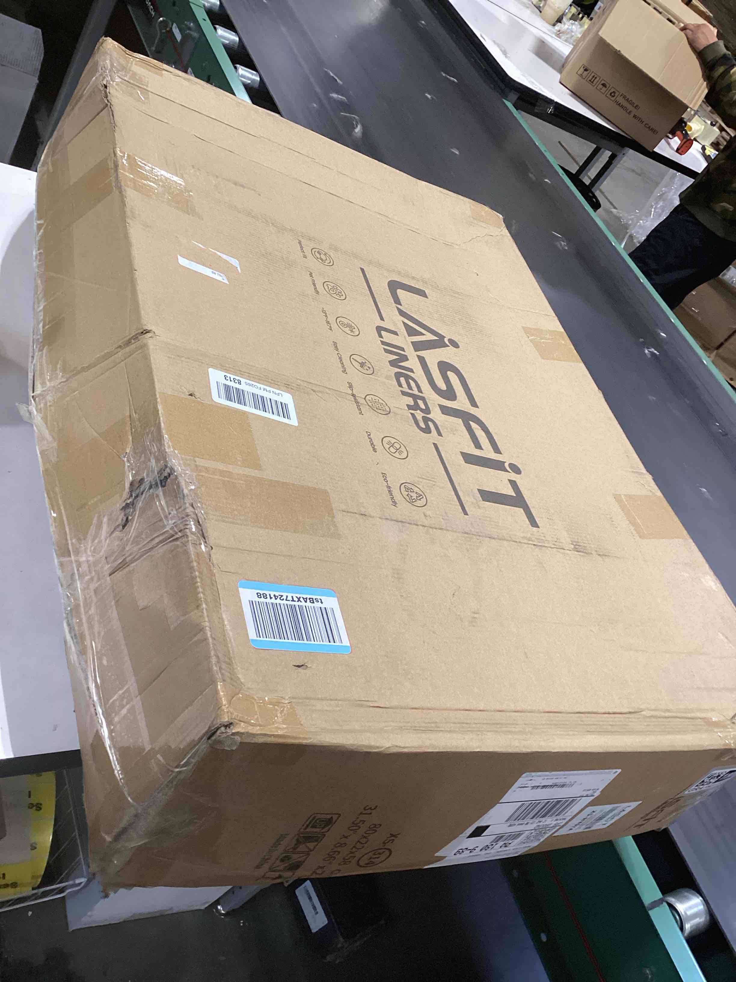 Condition photo showing Good Condition for LASFIT Floor Mats & Backrest Mats & Cargo Mat for Hyundai Palisade 7/8 Seats 2026 (Only Fit Hybrid, Not Fit Gas), All Weather TPE Custom Fit Floor Liners Full Set Car Mats Accessoires, Black 2)For Hyundai Palisade | 2026 | Hybrid