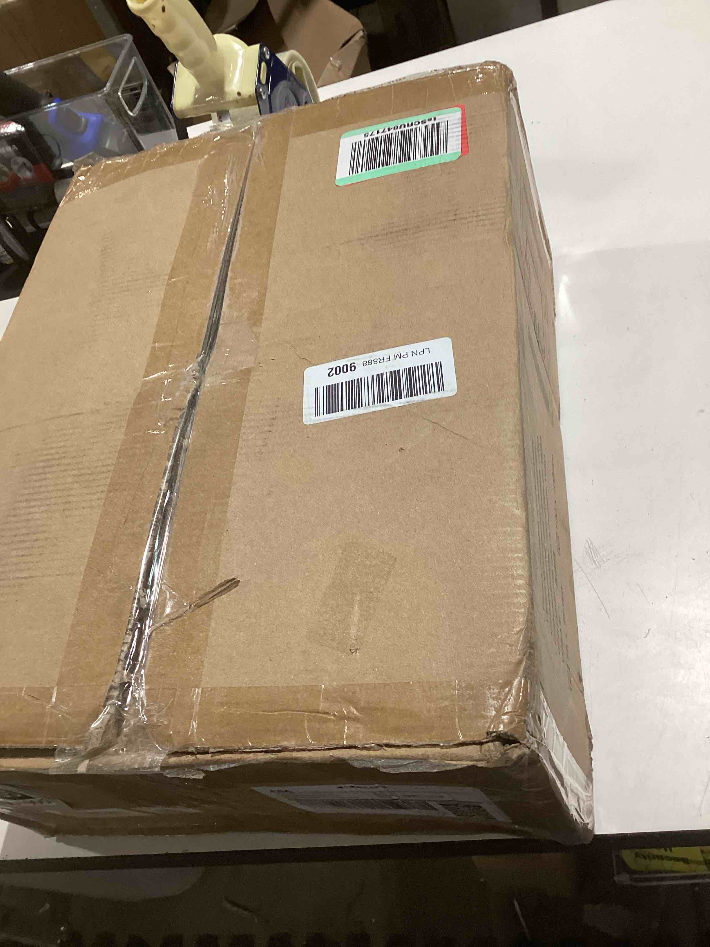 Condition photo showing Good Condition for HUANUO Triple Monitor Mount for 17 to 32 inch Screens, Adjustment Gaming Triple Monitor Stand with Swivel, Tilt, Rotation, Clamp & Grommet Kit Black